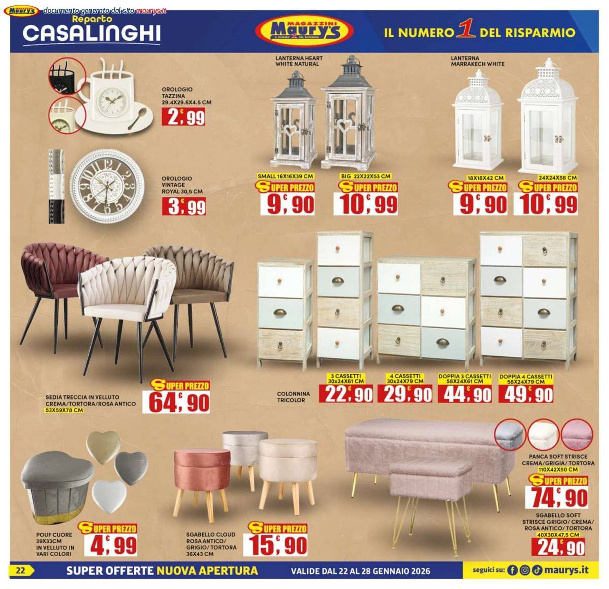 Volantino Maury's (2026-01-22 - 2026-01-28)