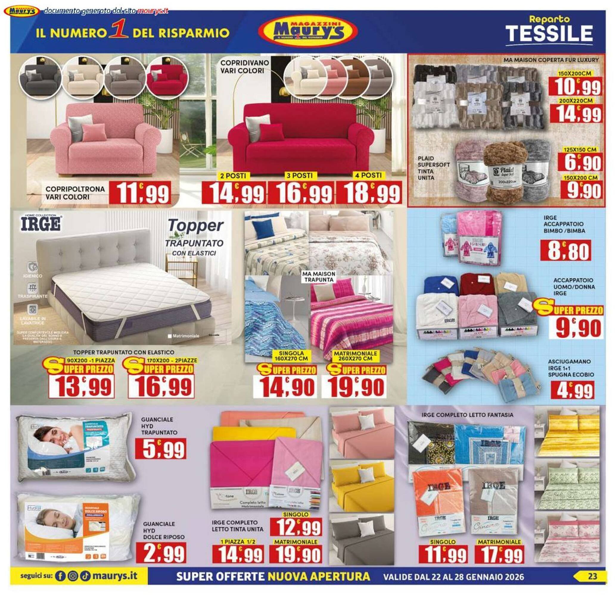 Volantino Maury's (2026-01-22 - 2026-01-28)