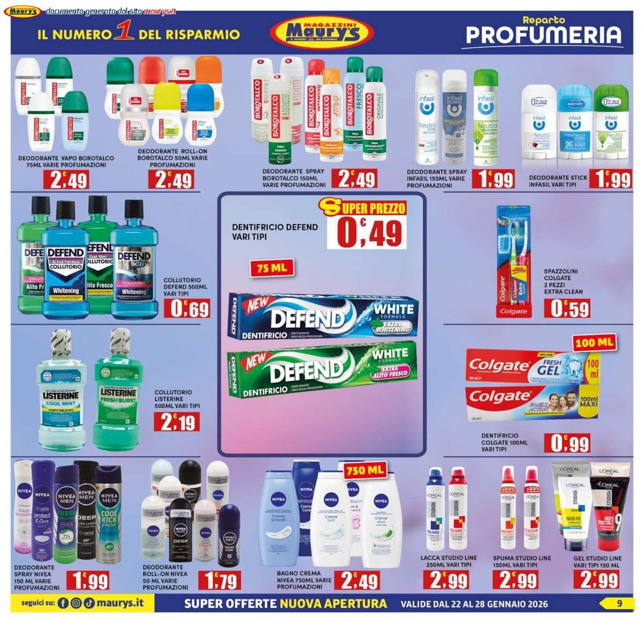 Volantino Maury's (2026-01-22 - 2026-01-28)