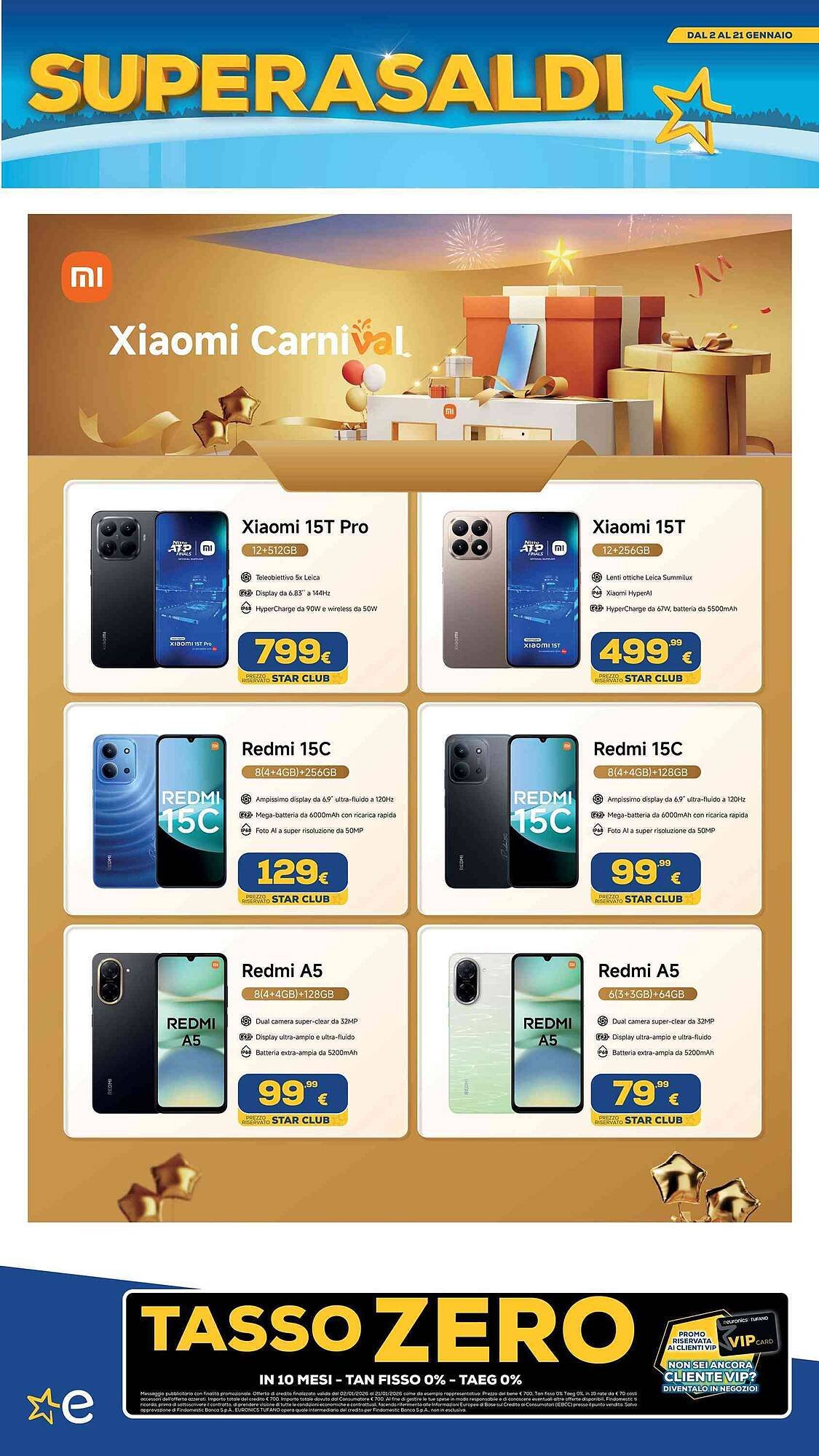 Volantino Euronics (2026-01-05 - 2026-01-21)