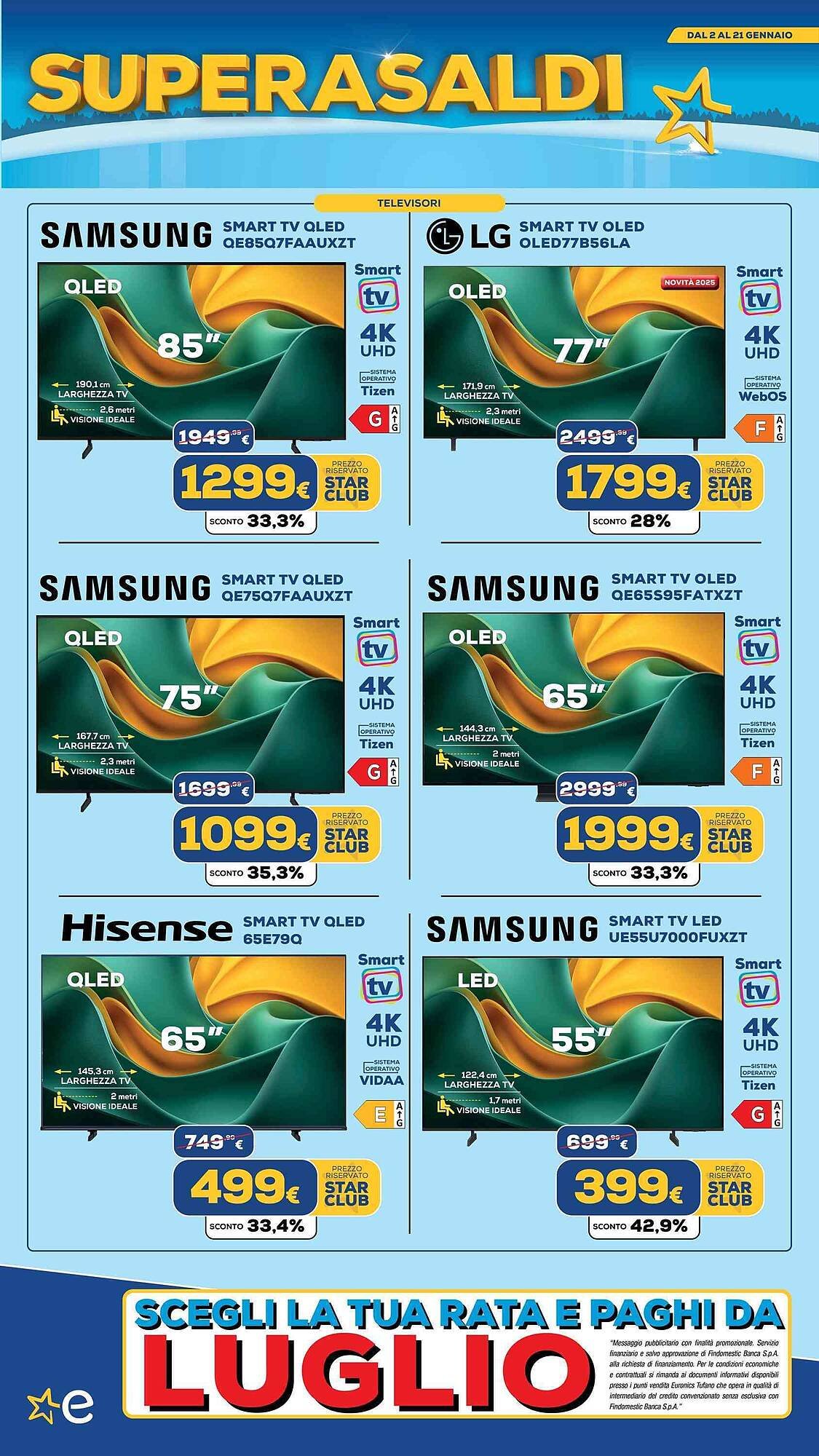 Volantino Euronics (2026-01-05 - 2026-01-21)