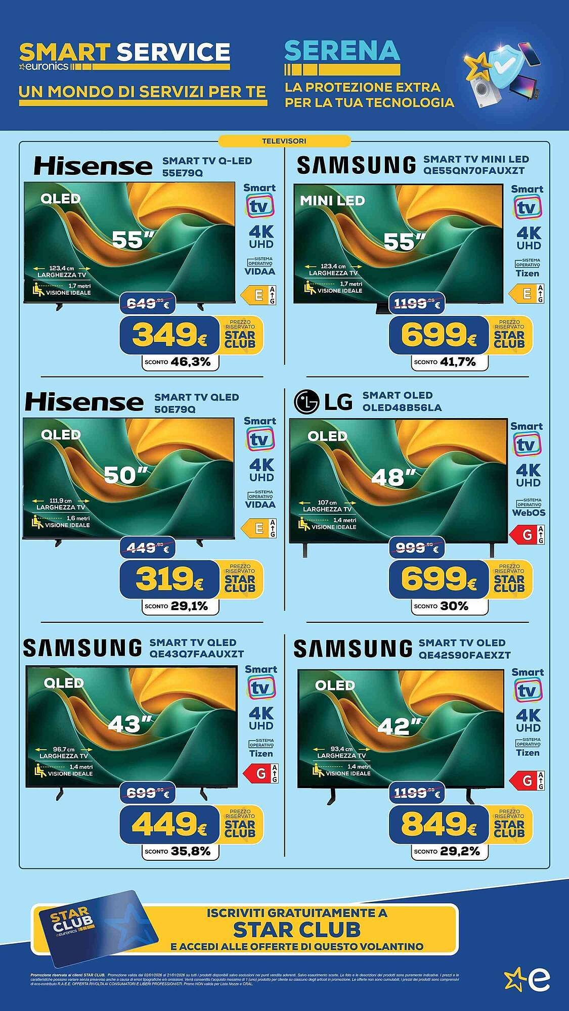 Volantino Euronics (2026-01-05 - 2026-01-21)