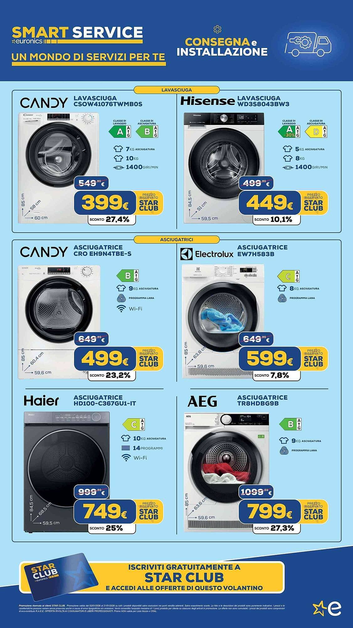 Volantino Euronics (2026-01-05 - 2026-01-21)