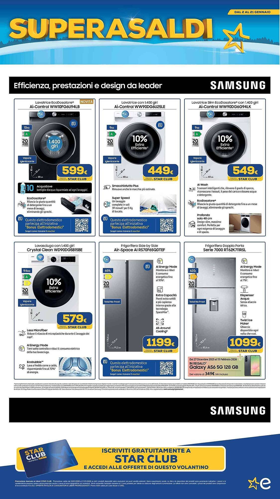 Volantino Euronics (2026-01-05 - 2026-01-21)