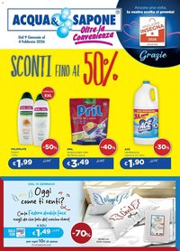 Volantino Acqua &amp; Sapone (2026-01-09 - 2026-02-04)