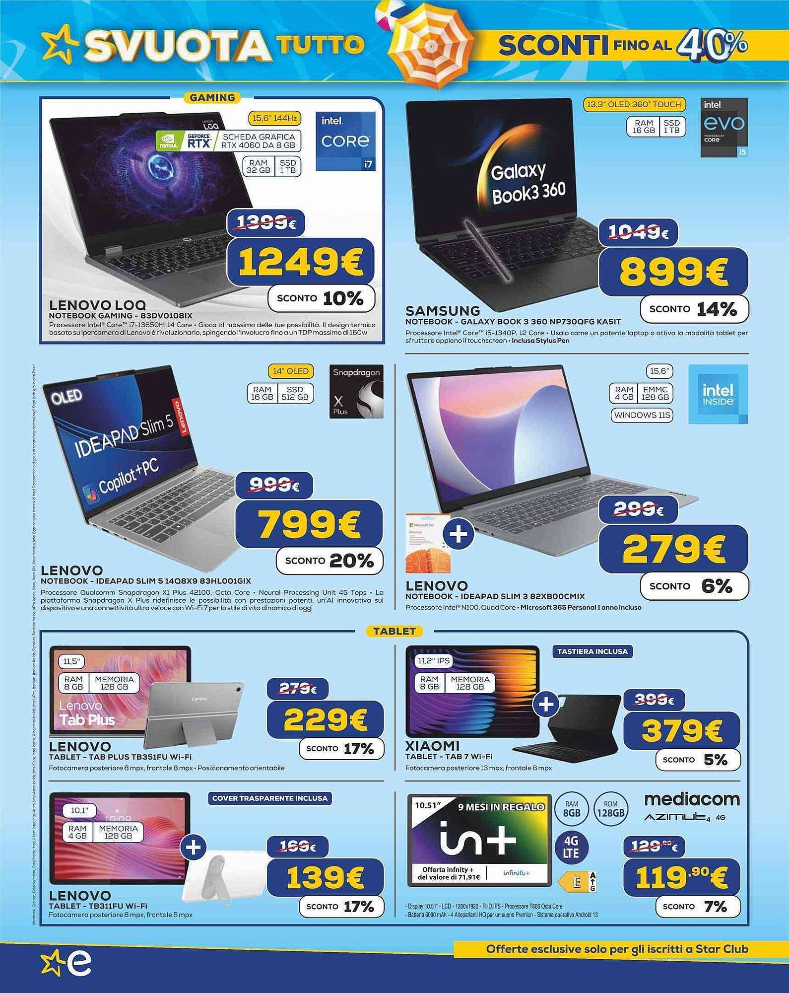 Volantino Euronics (2025-08-07 - 2025-08-20)