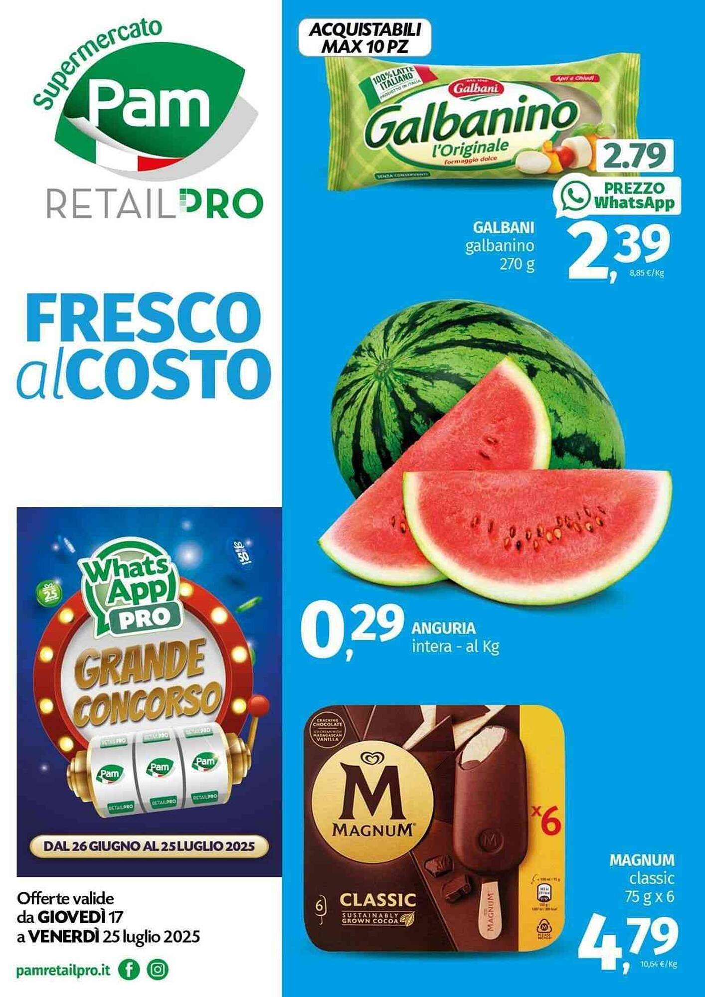 Volantino Pam (2025-07-17 - 2025-07-25)