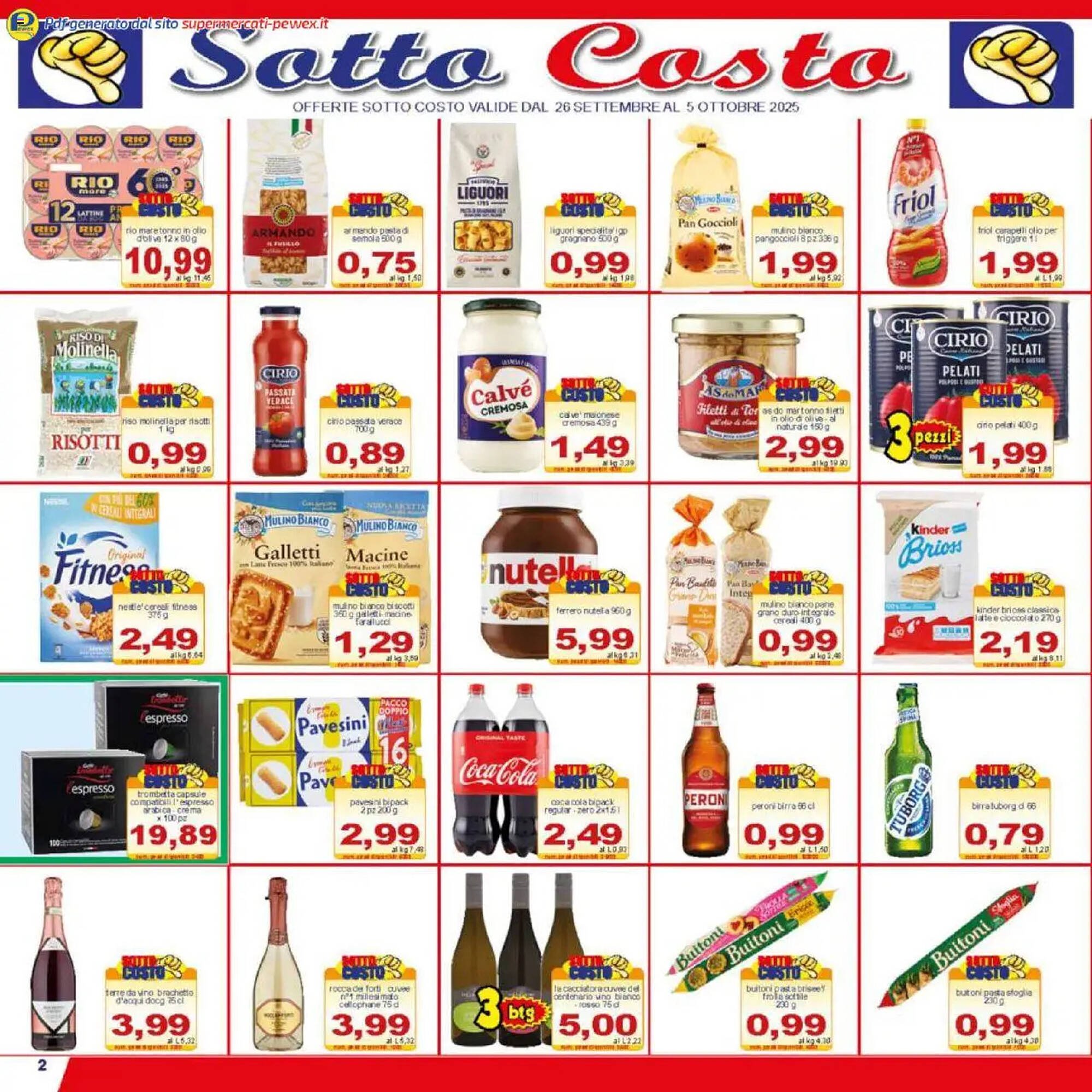 Volantino Pewex (2025-09-26 - 2025-10-07)