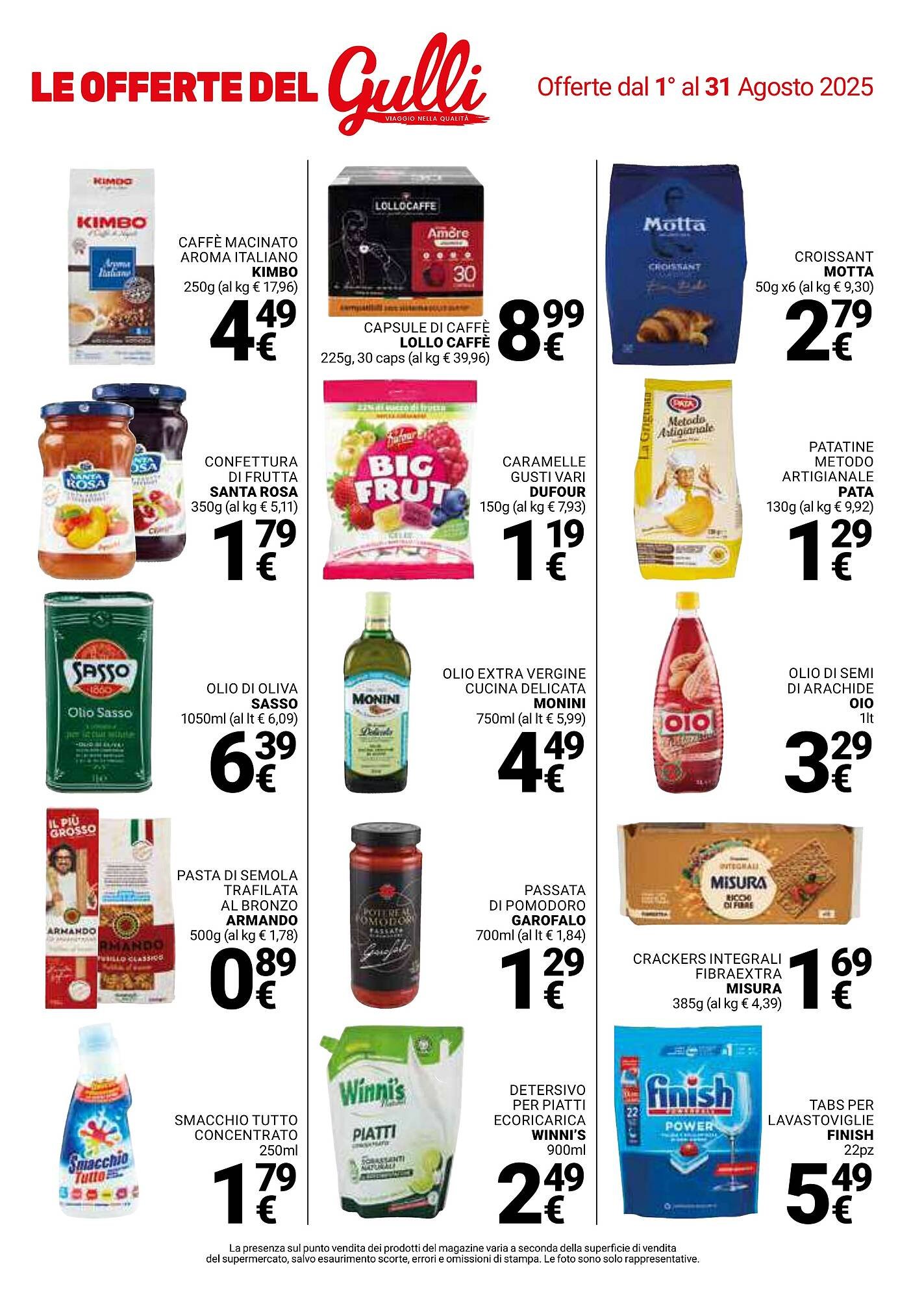 Volantino Supermercati Gulliver (2025-08-01 - 2025-08-31)