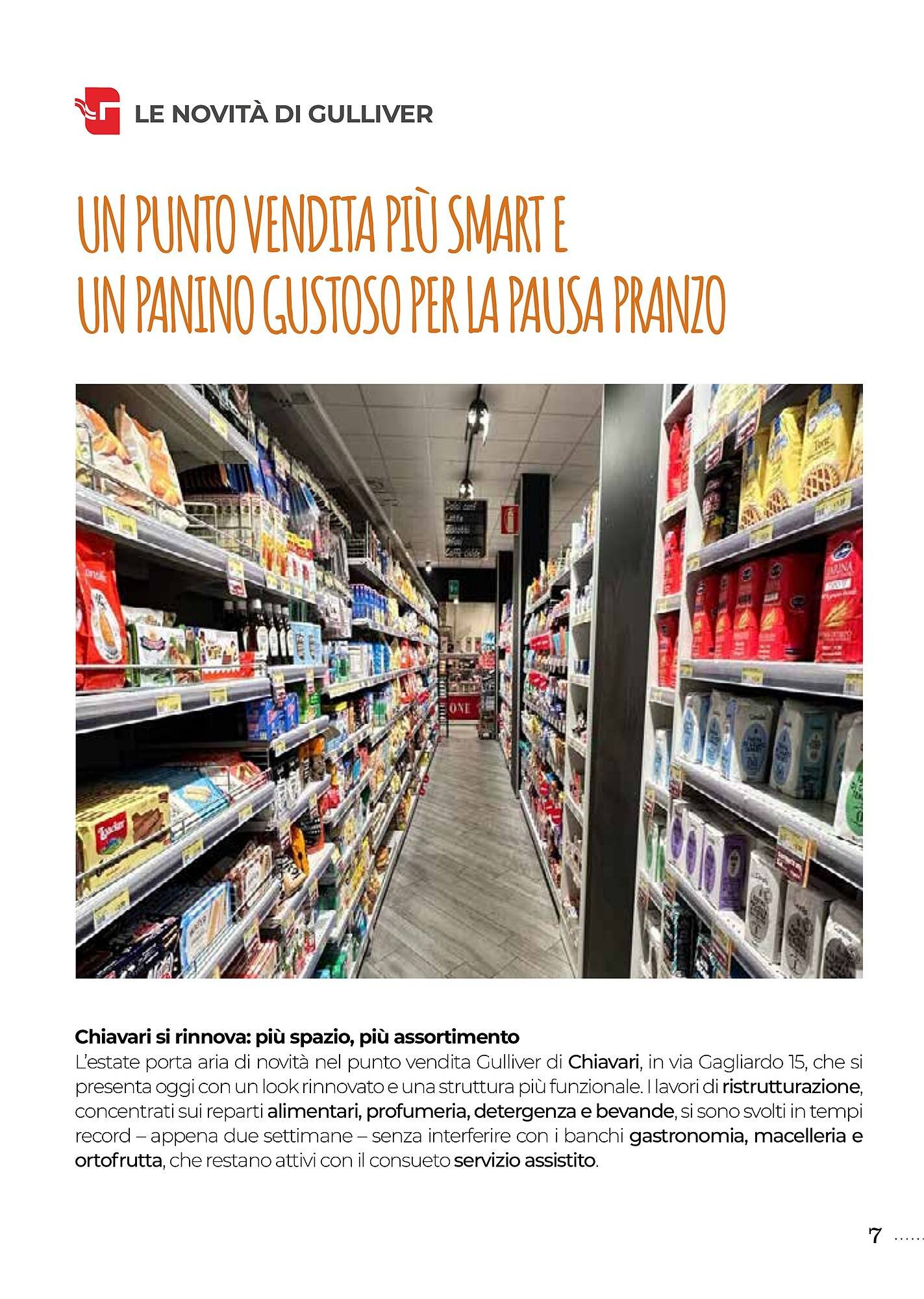 Volantino Supermercati Gulliver (2025-08-01 - 2025-08-31)