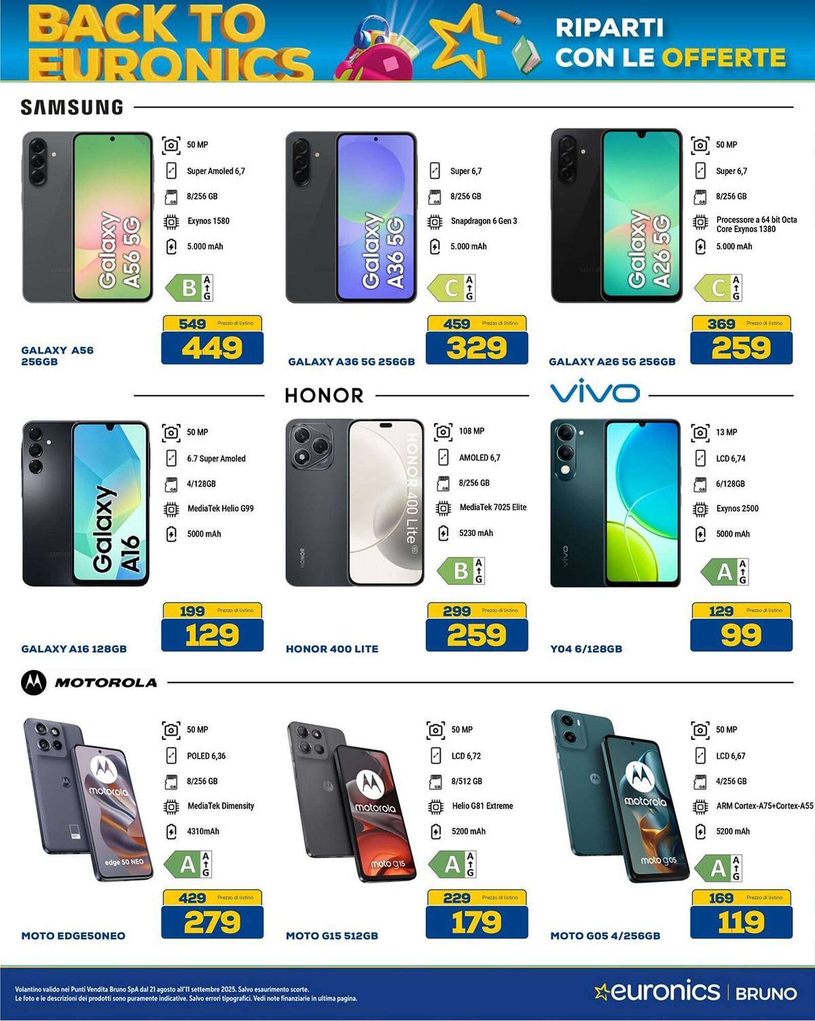 Volantino Euronics (2025-08-21 - 2025-09-11)