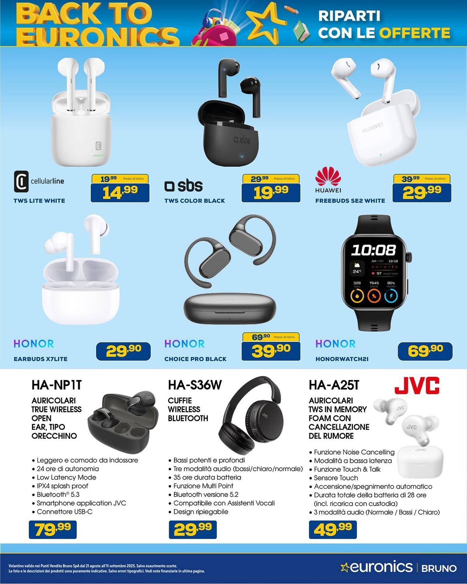 Volantino Euronics (2025-08-21 - 2025-09-11)