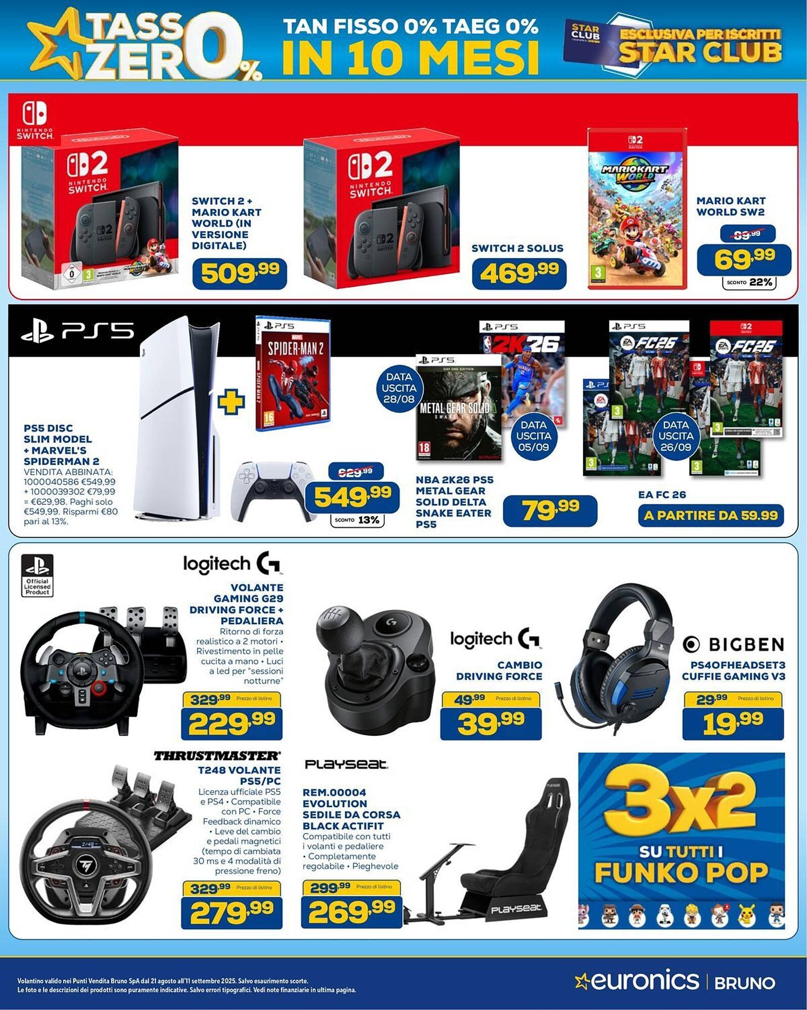 Volantino Euronics (2025-08-21 - 2025-09-11)