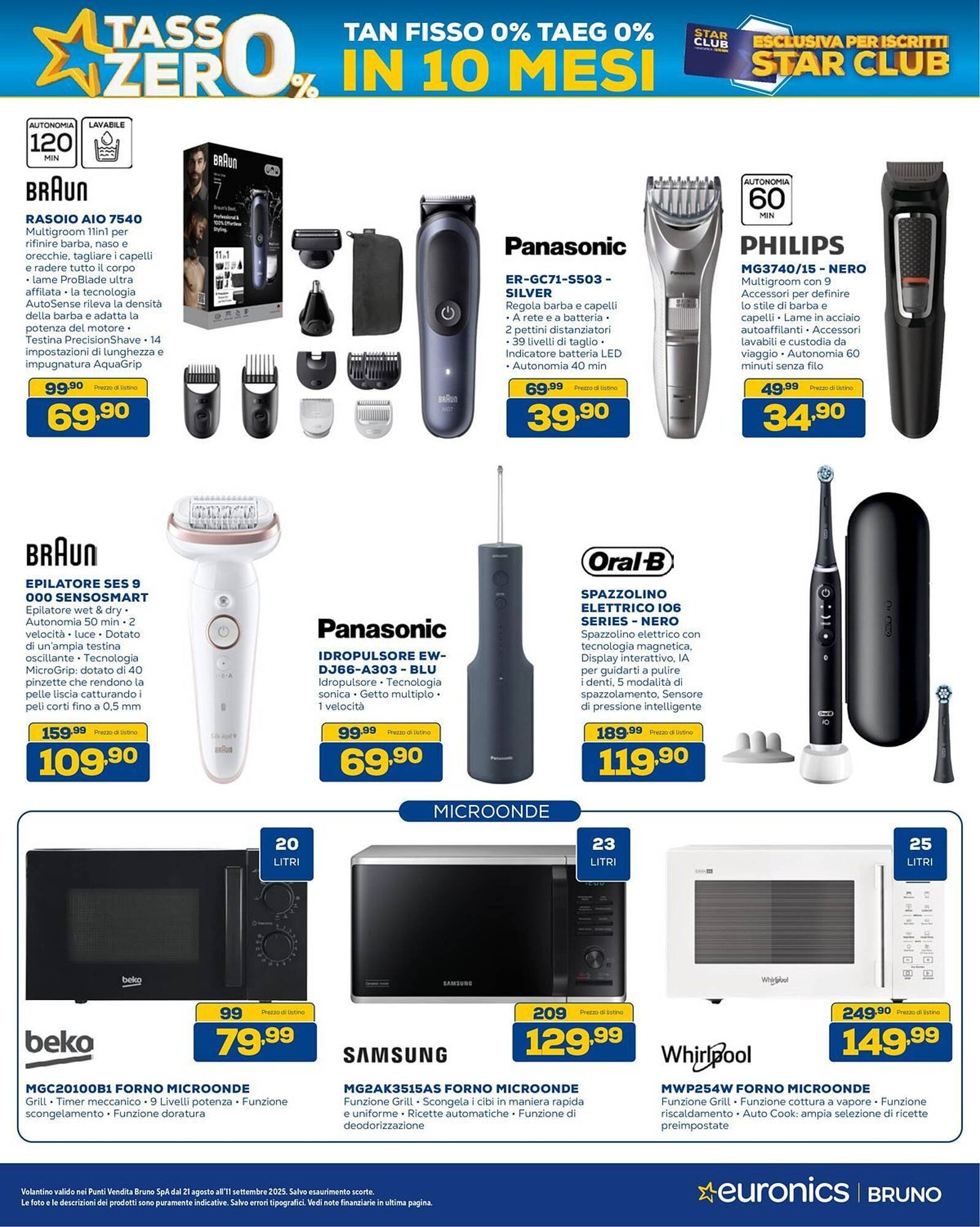 Volantino Euronics (2025-08-21 - 2025-09-11)