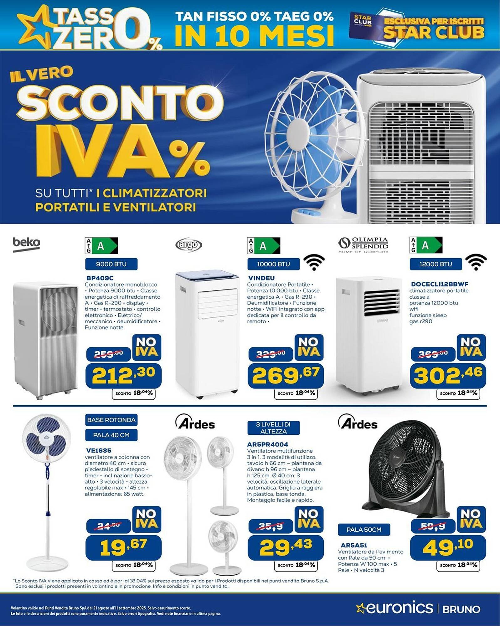 Volantino Euronics (2025-08-21 - 2025-09-11)