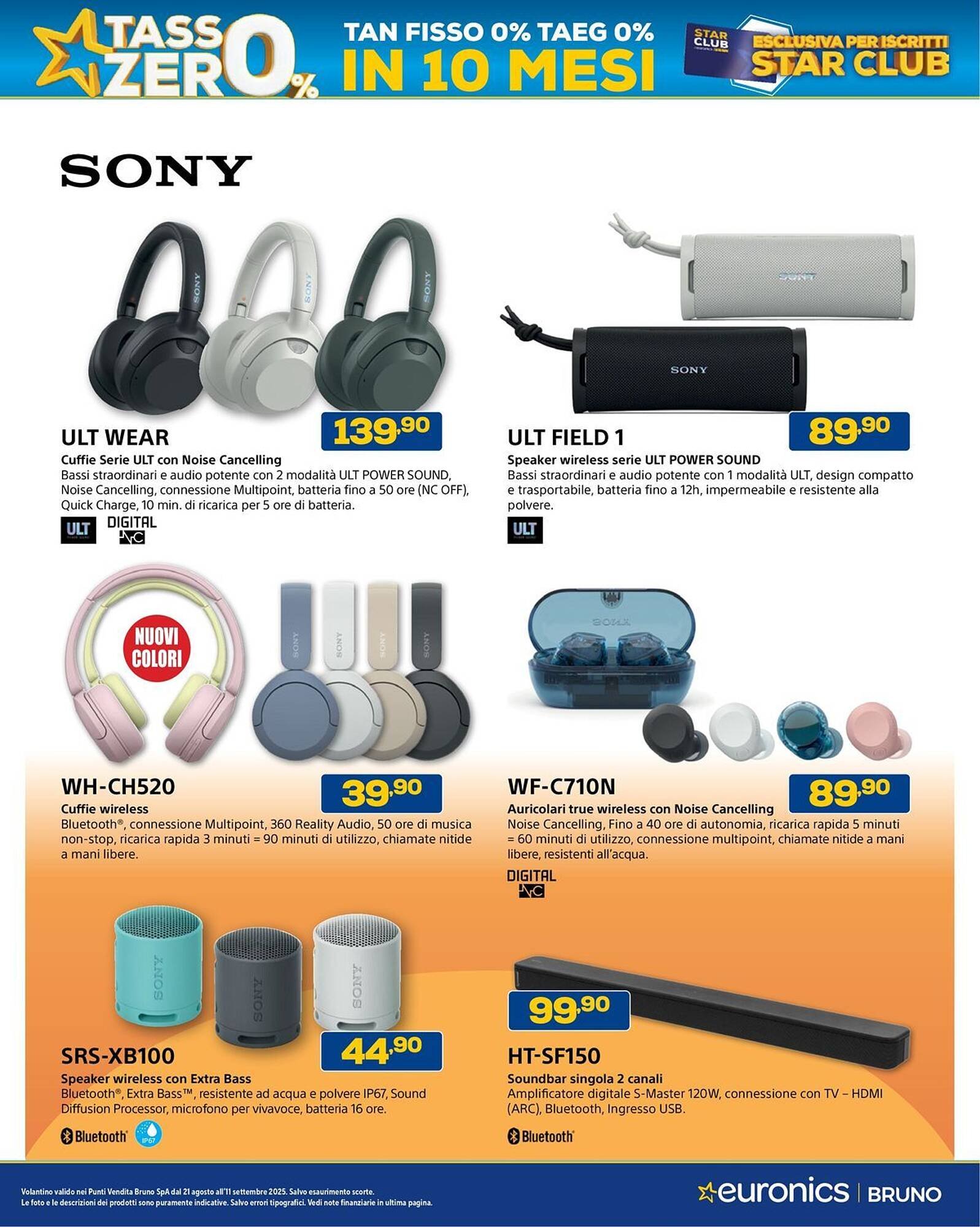 Volantino Euronics (2025-08-21 - 2025-09-11)