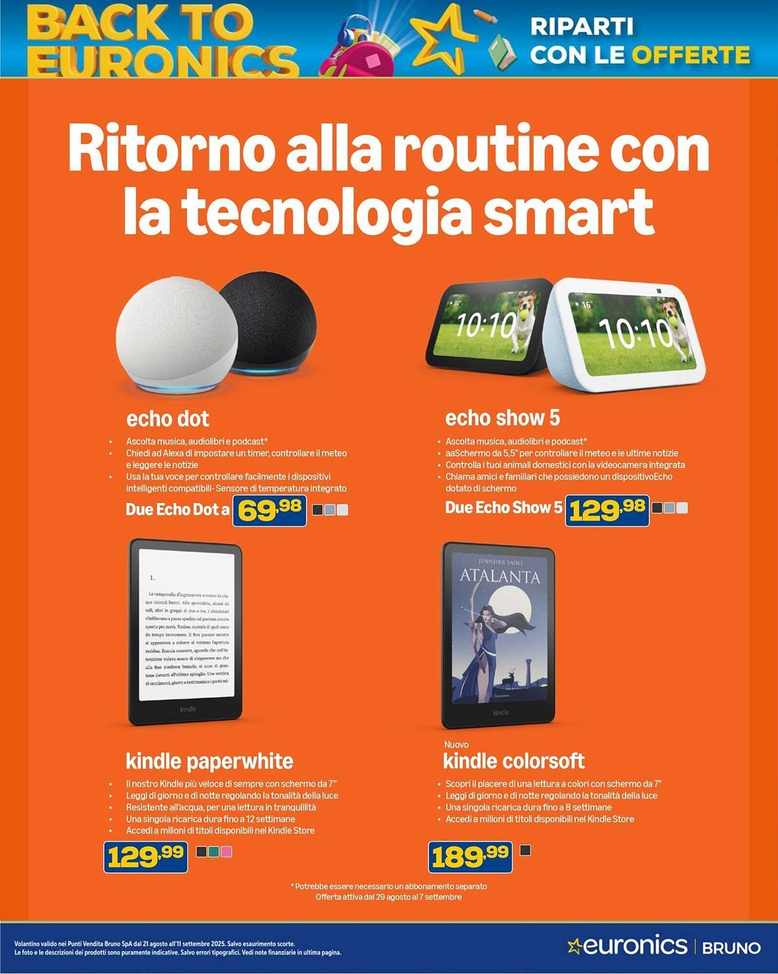 Volantino Euronics (2025-08-21 - 2025-09-11)