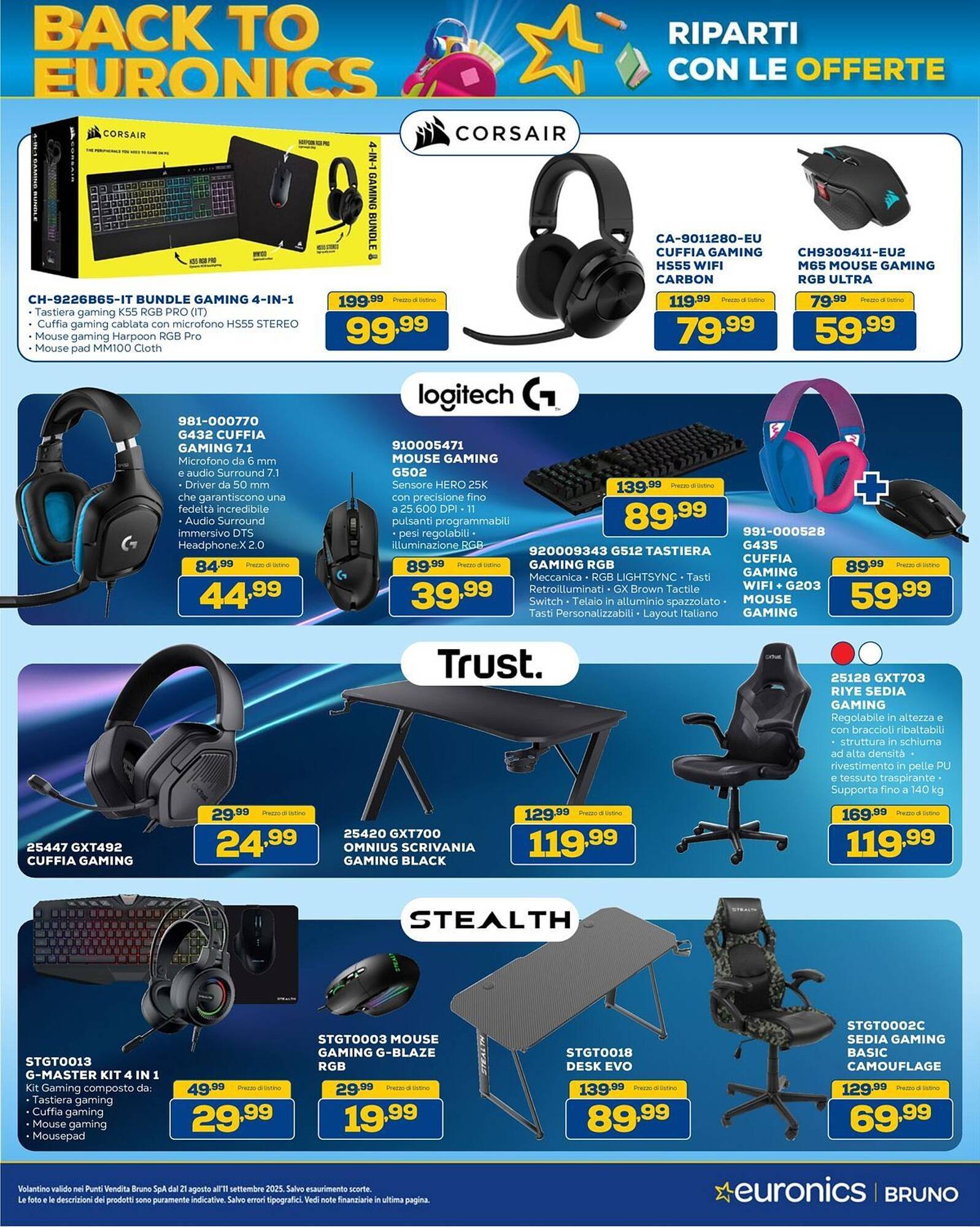 Volantino Euronics (2025-08-21 - 2025-09-11)