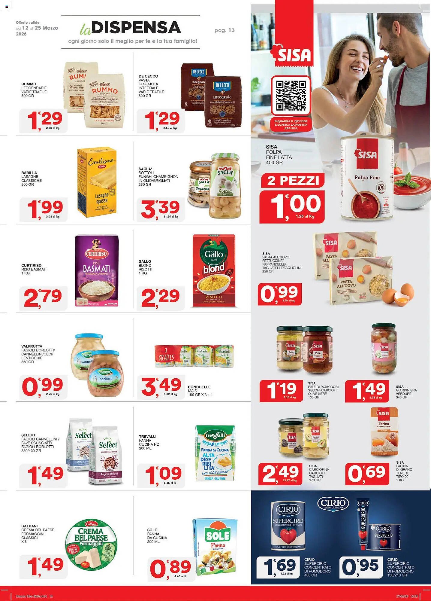 Volantino Sisa (2026-03-12 - 2026-03-25)