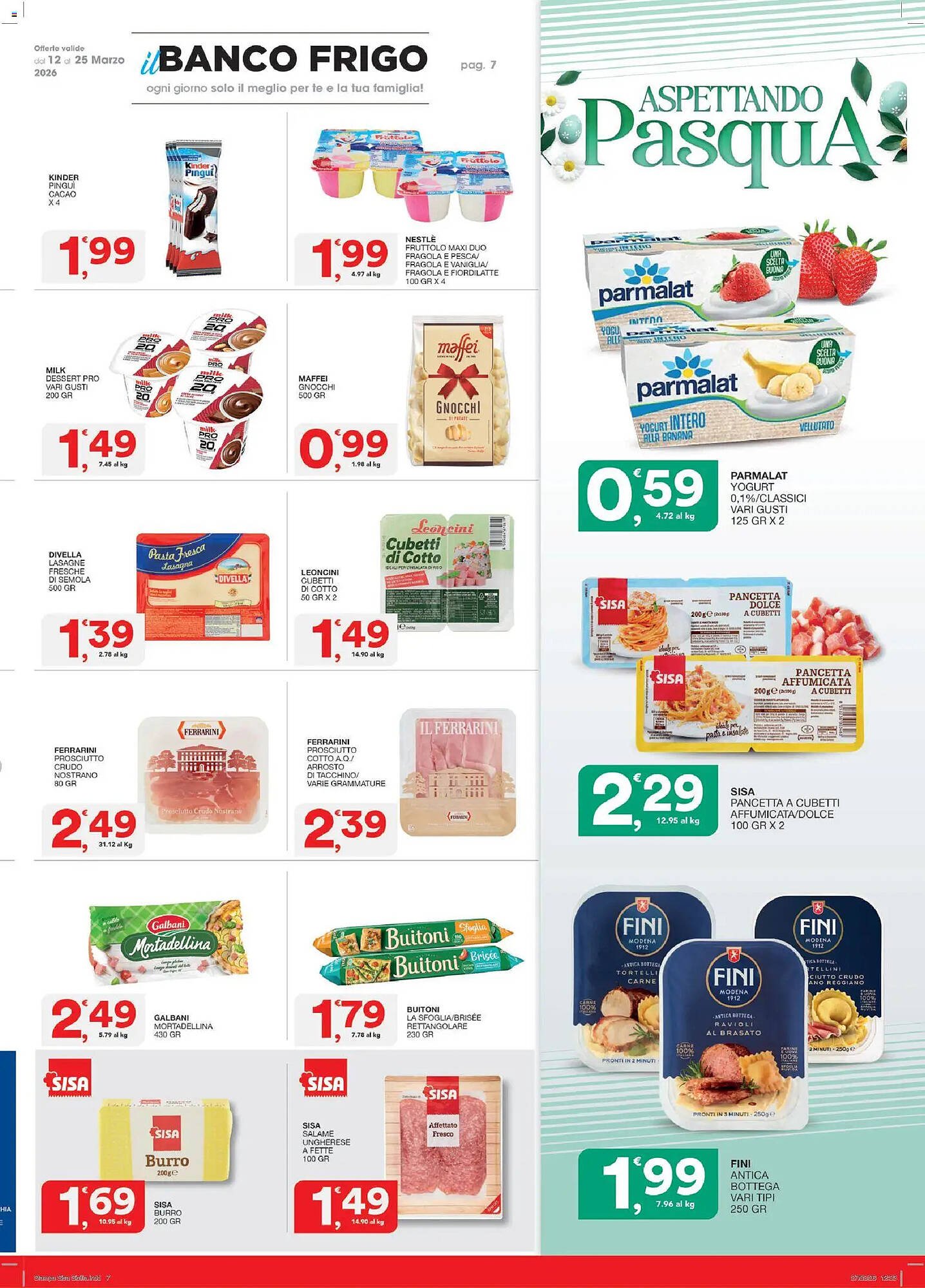 Volantino Sisa (2026-03-12 - 2026-03-25)