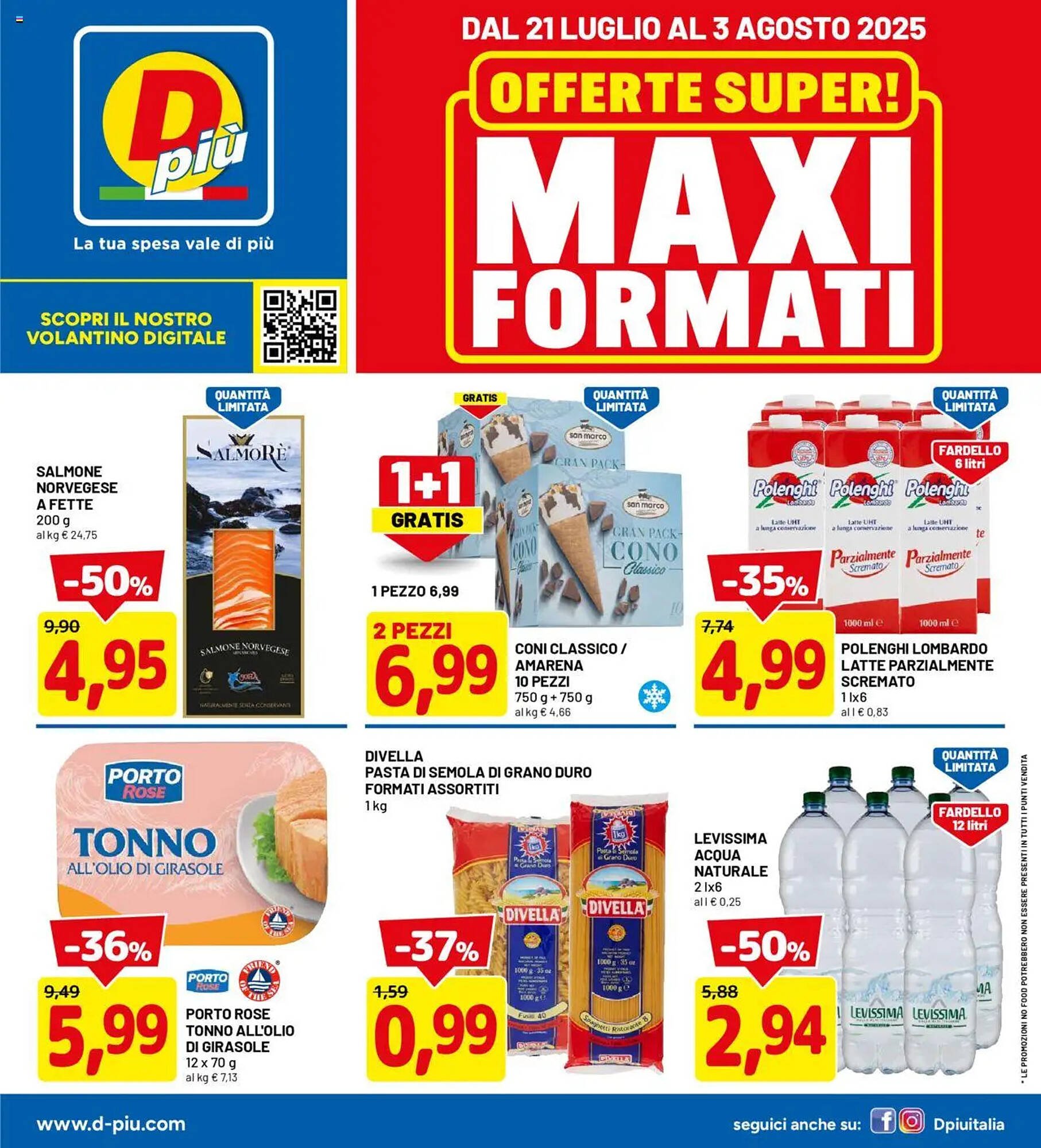 Volantino DPiù (2025-07-21 - 2025-08-03)