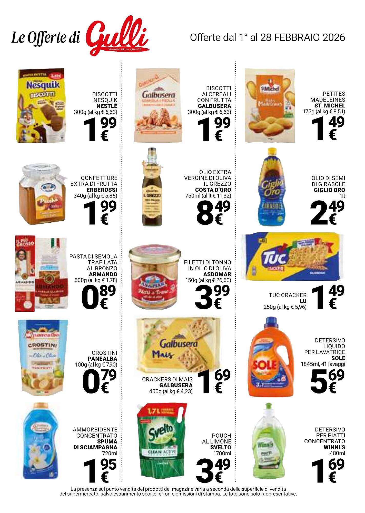 Volantino Supermercati Gulliver (2026-02-03 - 2026-02-28)