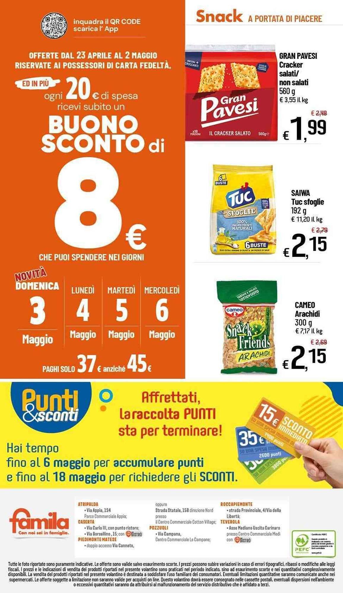 Volantino Famila (2026-04-29 - 2026-05-02)