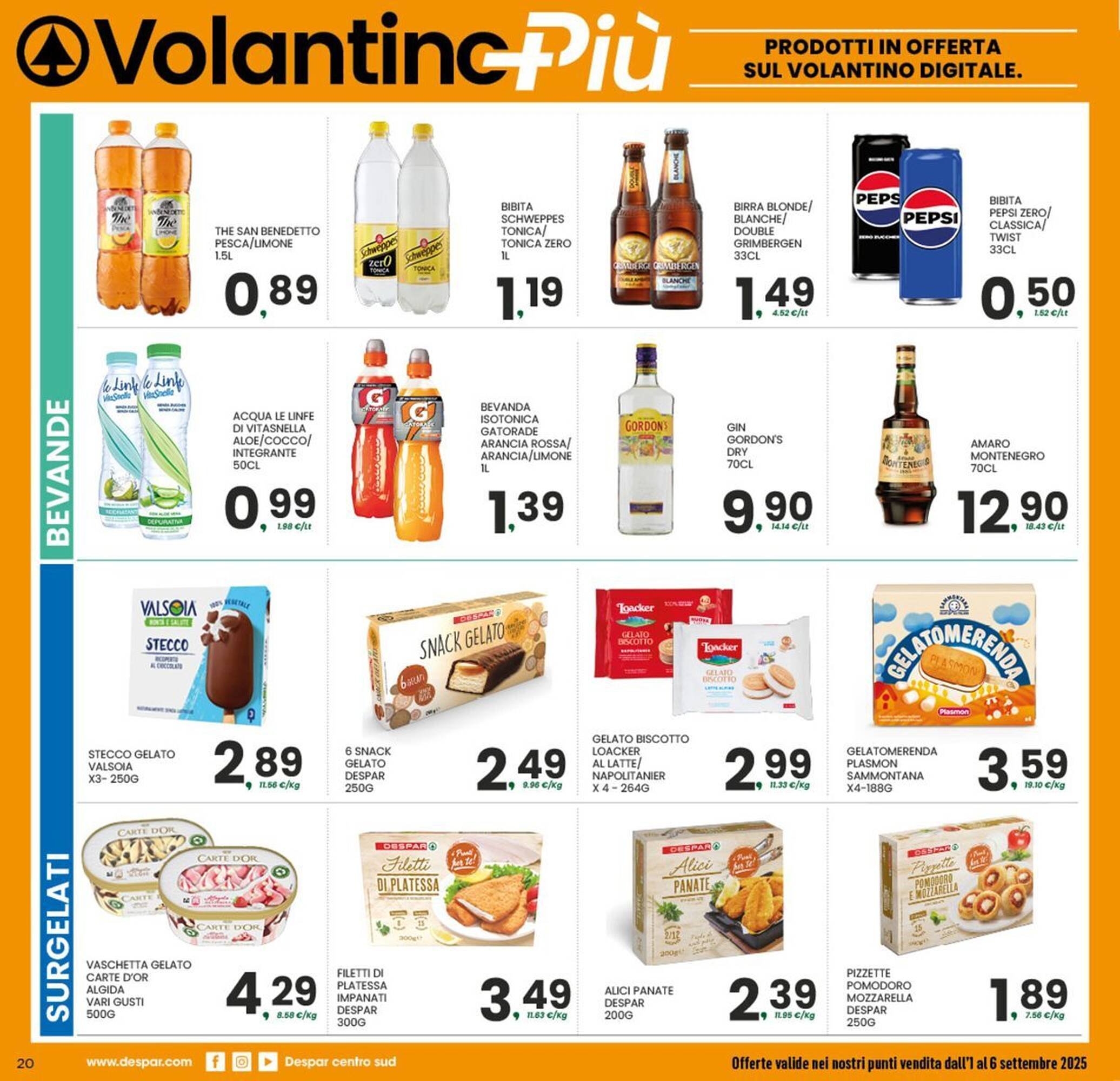 Volantino Despar (2025-09-01 - 2025-09-06)