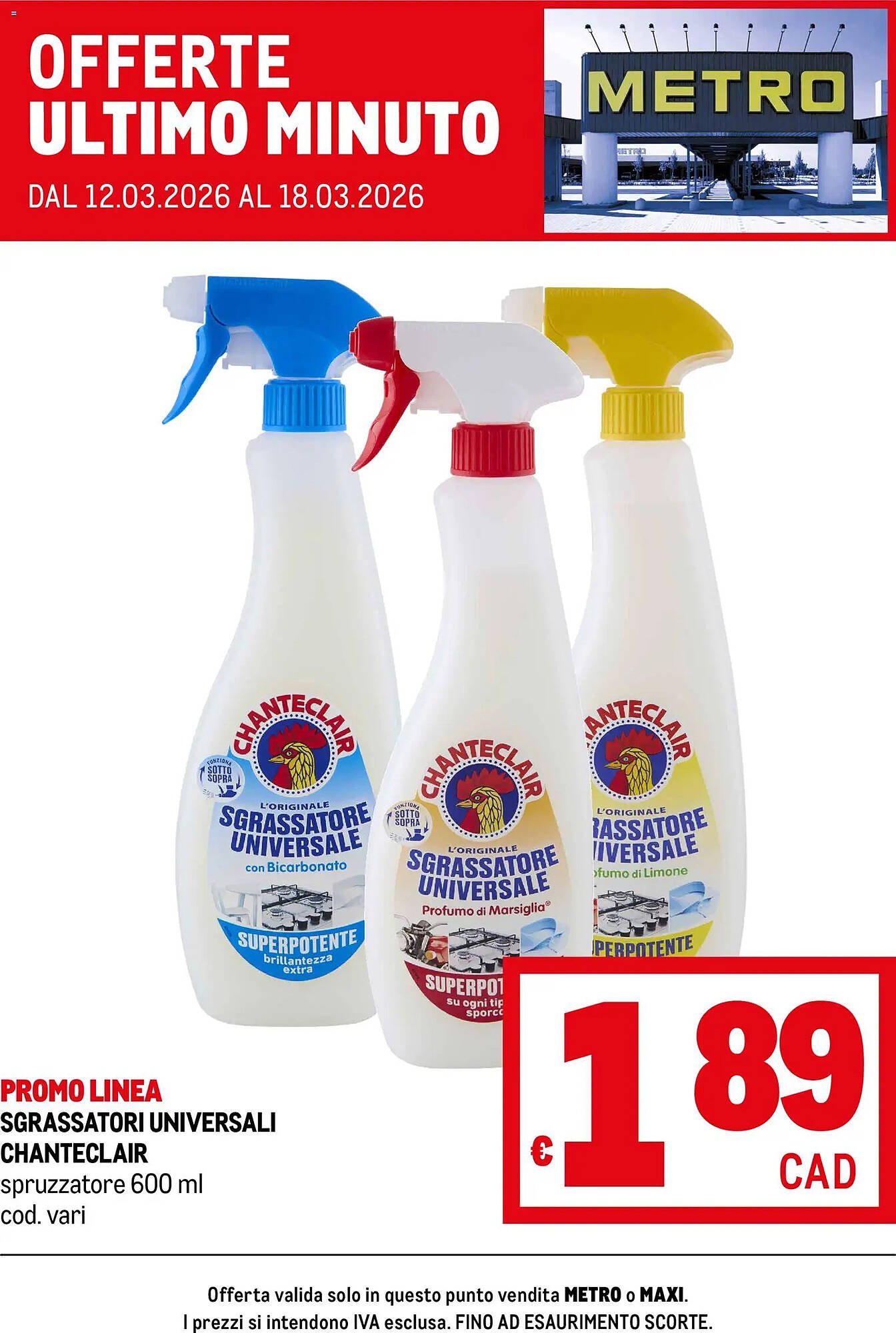 Volantino Metro (2026-03-12 - 2026-03-18)