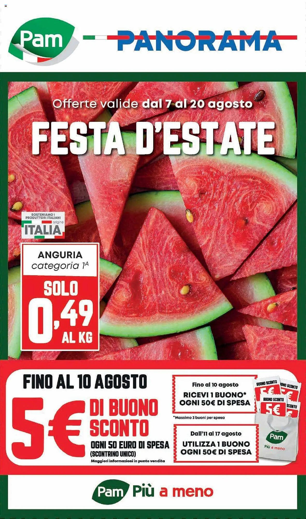 Volantino Panorama (2025-08-07 - 2025-08-20)