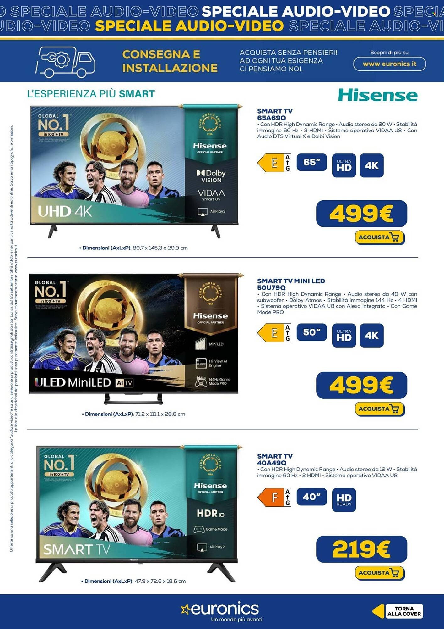 Volantino Euronics (2025-09-25 - 2025-10-08)
