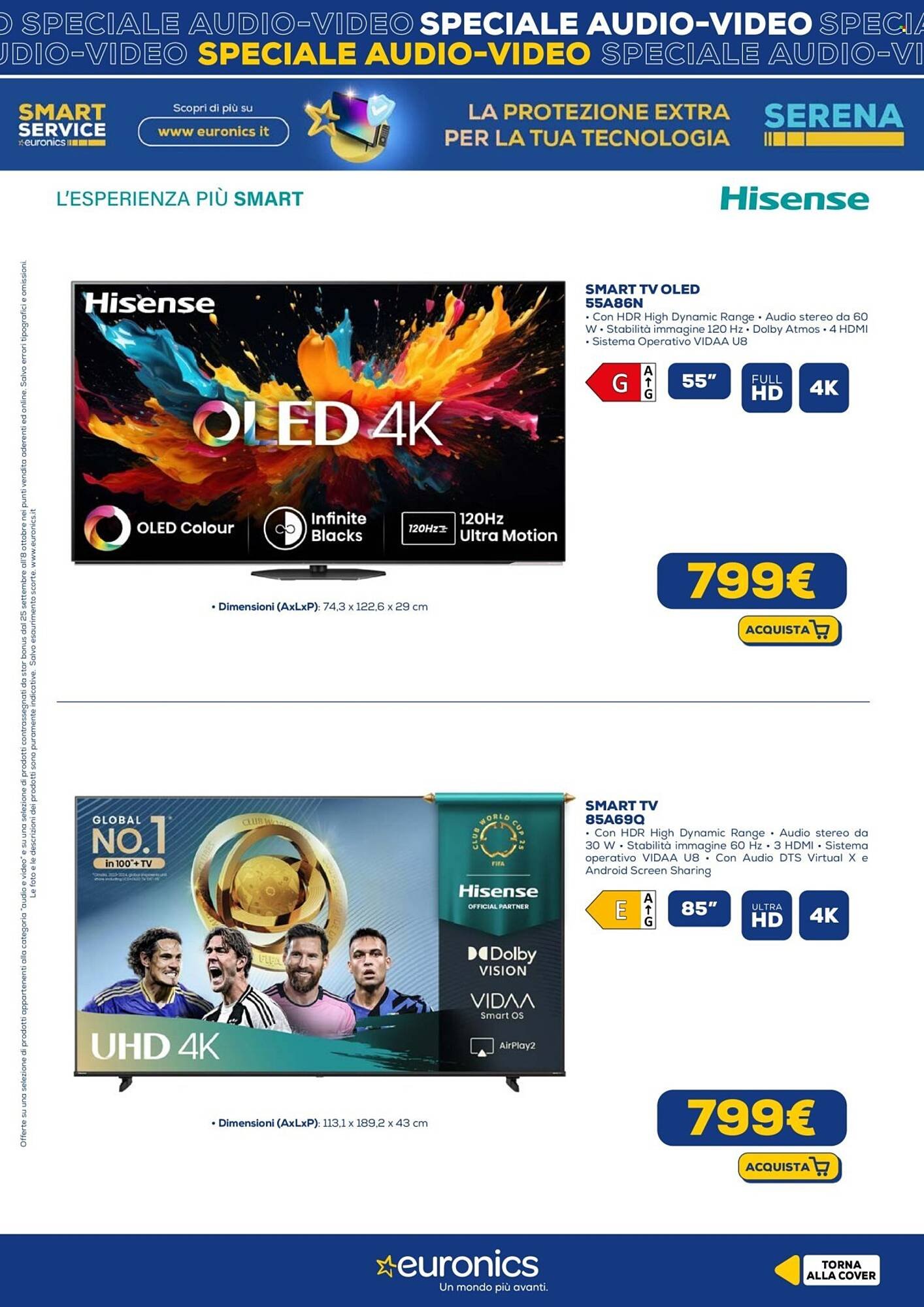 Volantino Euronics (2025-09-25 - 2025-10-08)