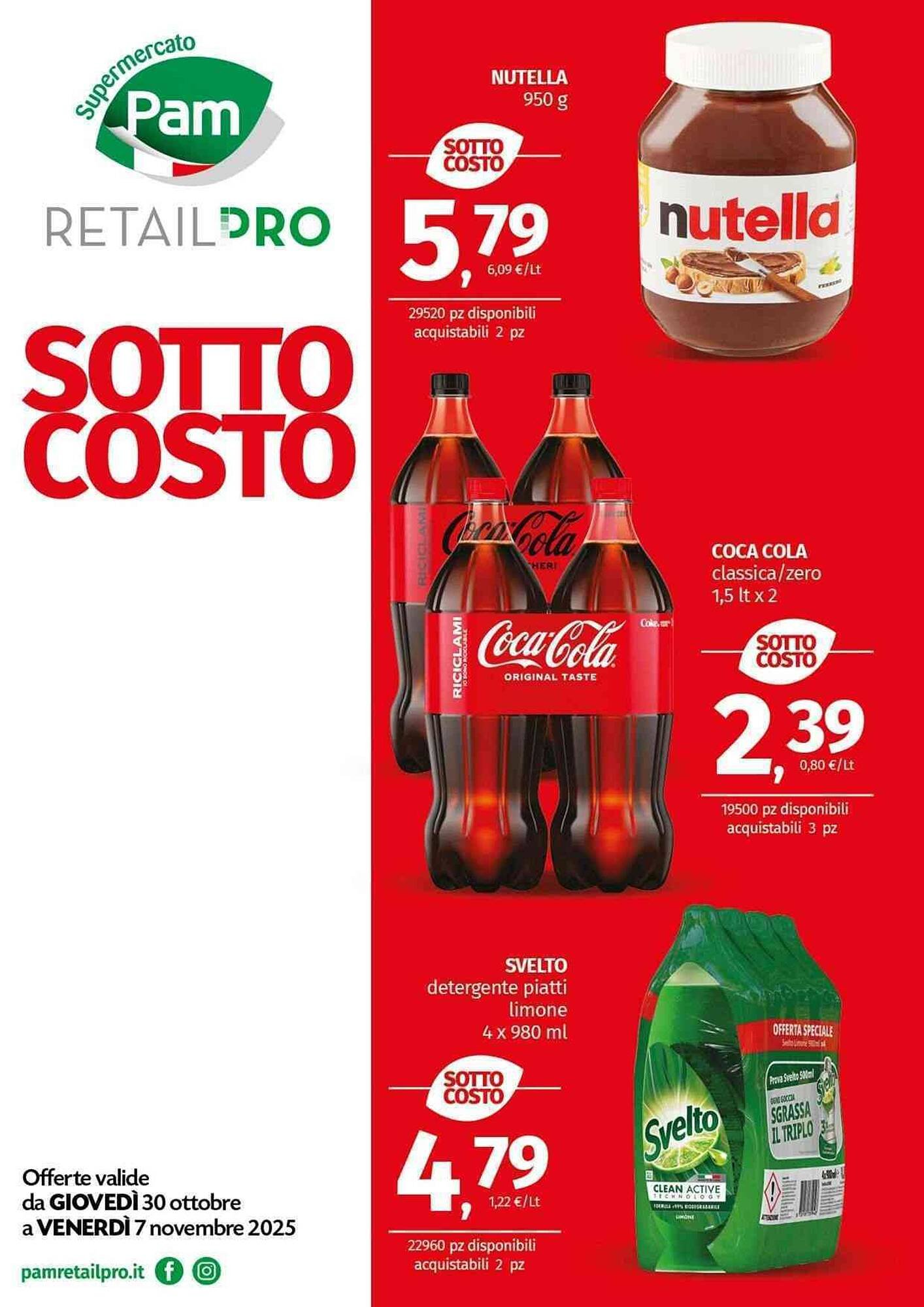 Volantino Pam (2025-10-30 - 2025-11-07)