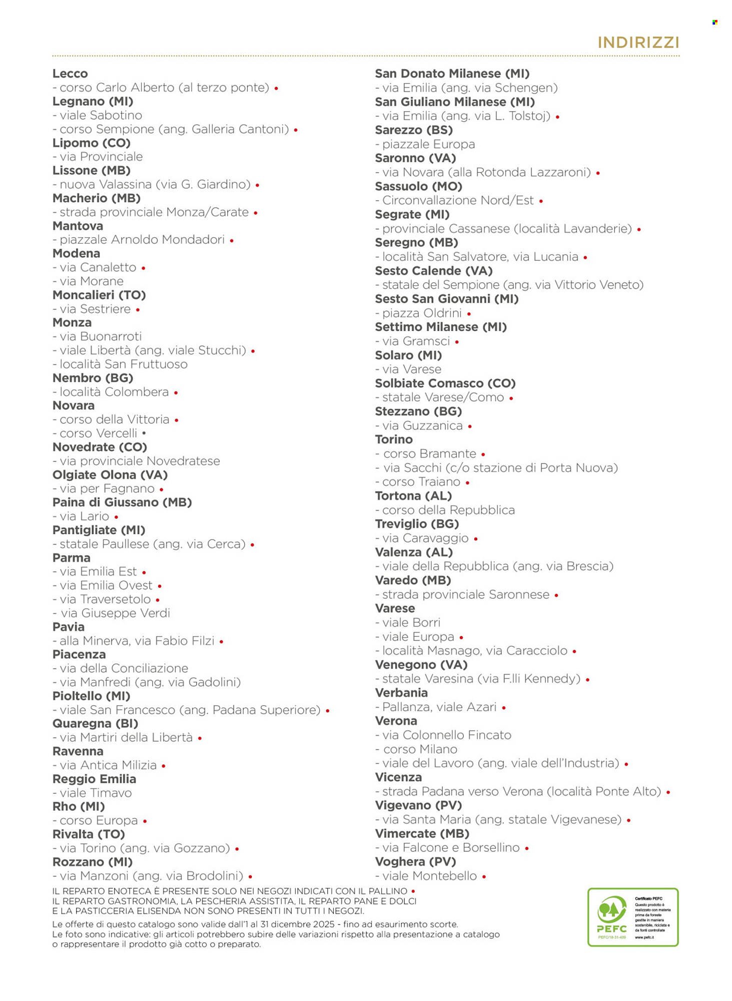 Volantino Esselunga (2025-12-01 - 2025-12-31)