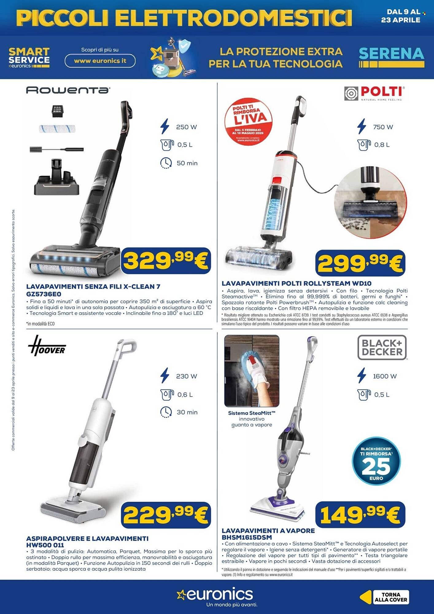 Volantino Euronics (2026-04-09 - 2026-04-23)