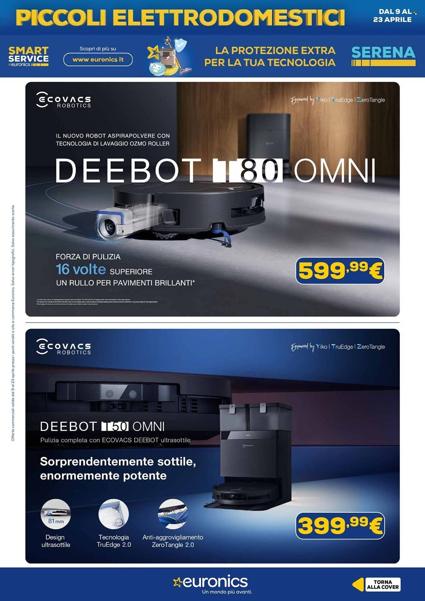 Volantino Euronics (2026-04-09 - 2026-04-23)