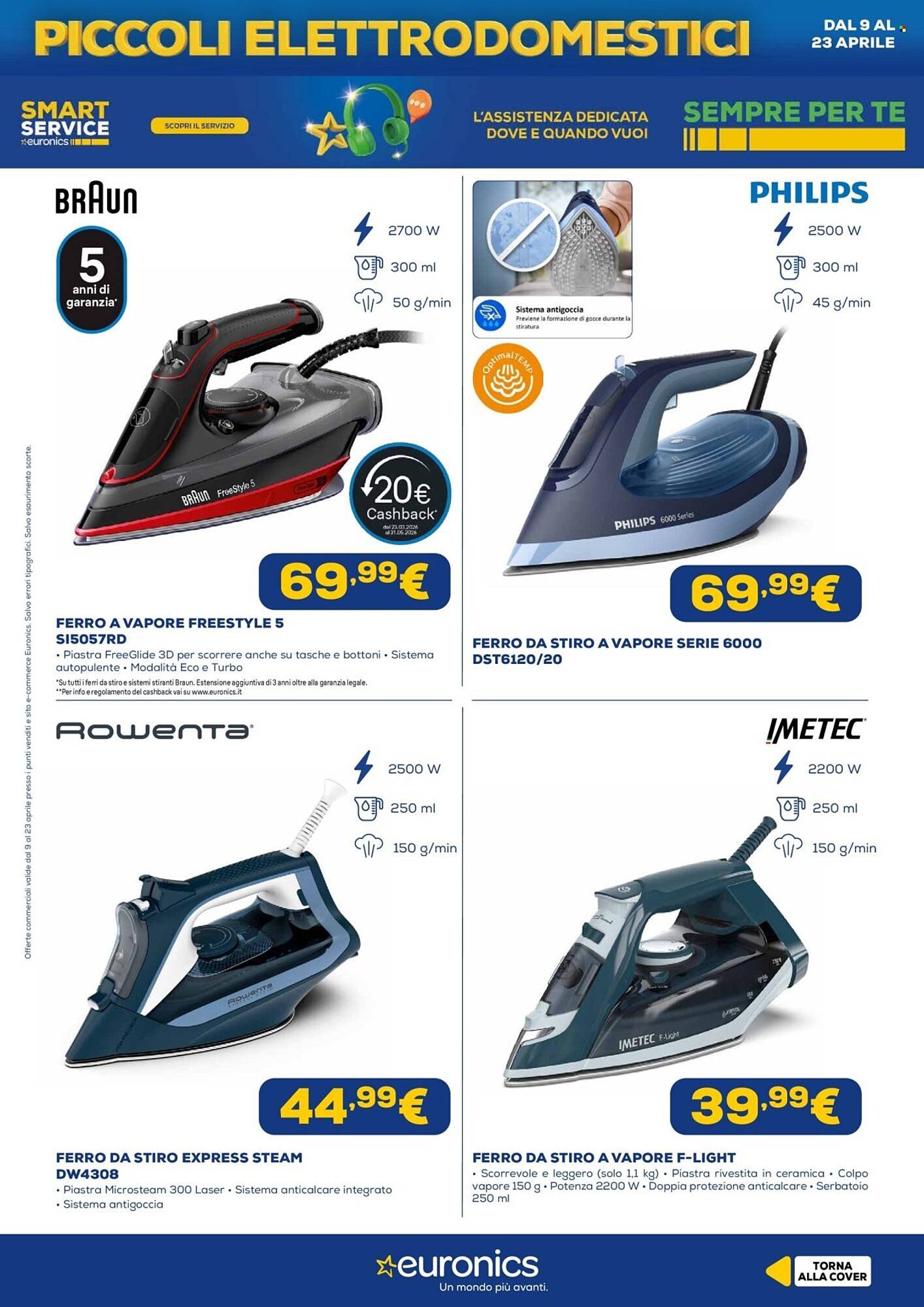 Volantino Euronics (2026-04-09 - 2026-04-23)