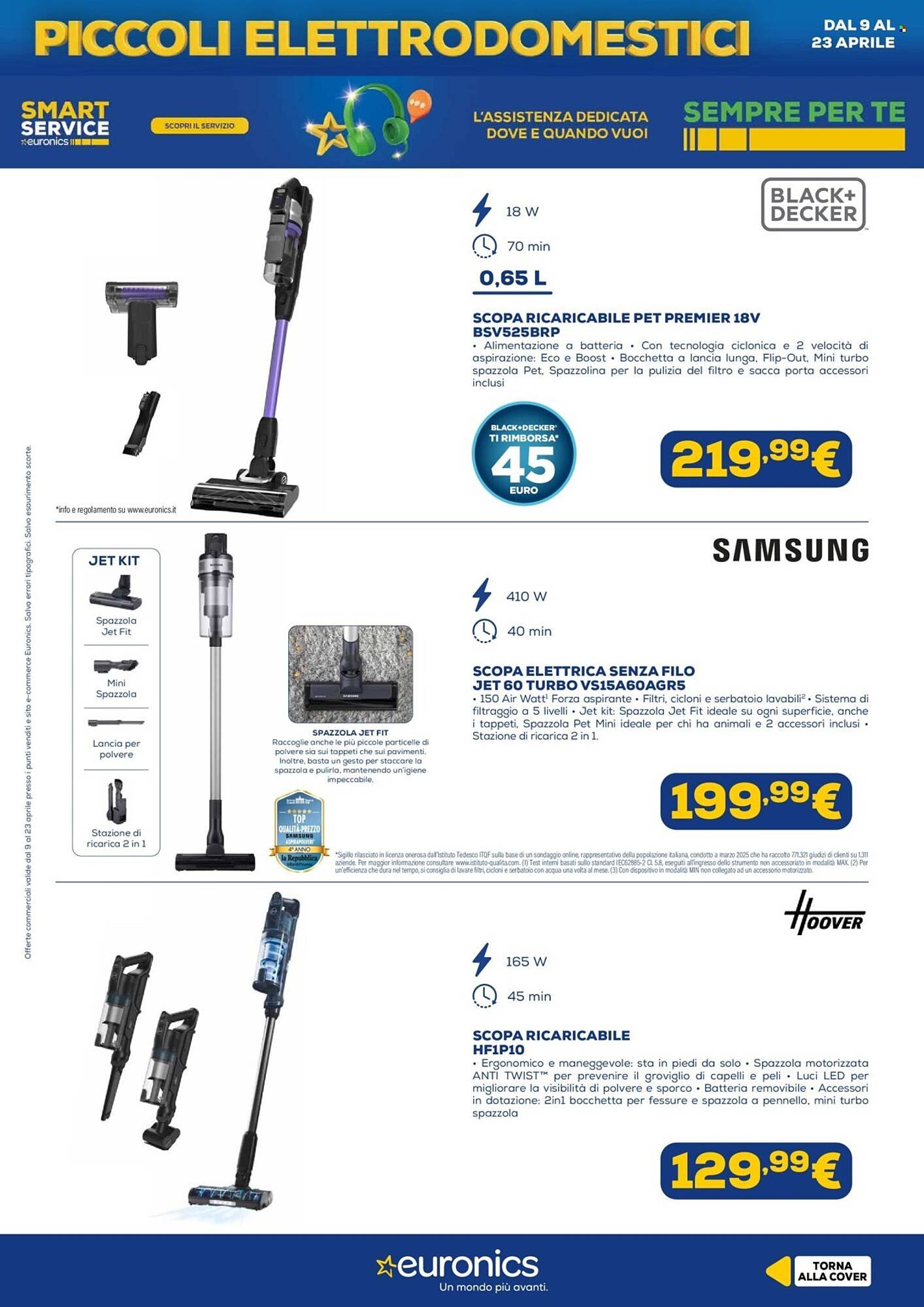 Volantino Euronics (2026-04-09 - 2026-04-23)