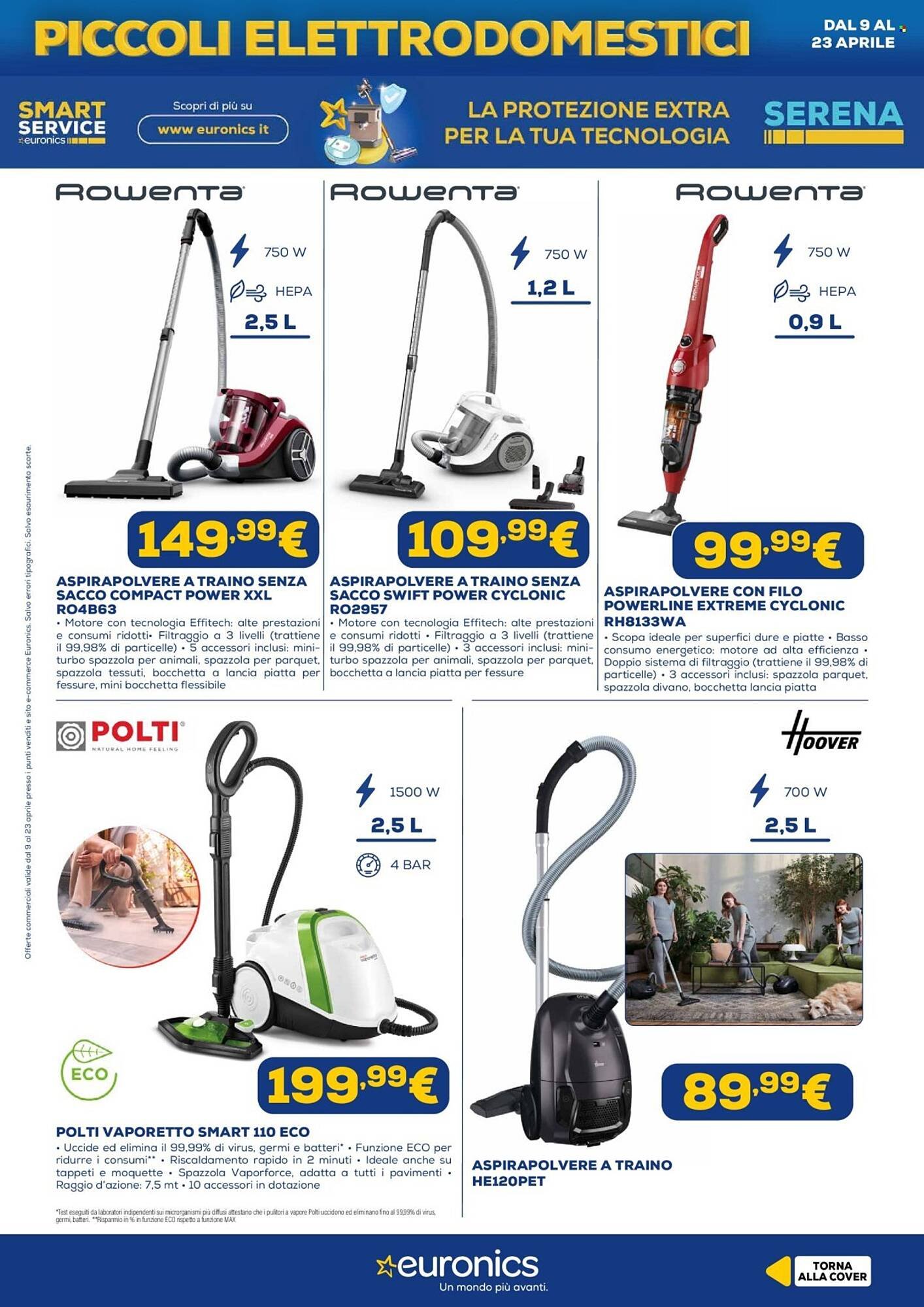 Volantino Euronics (2026-04-09 - 2026-04-23)