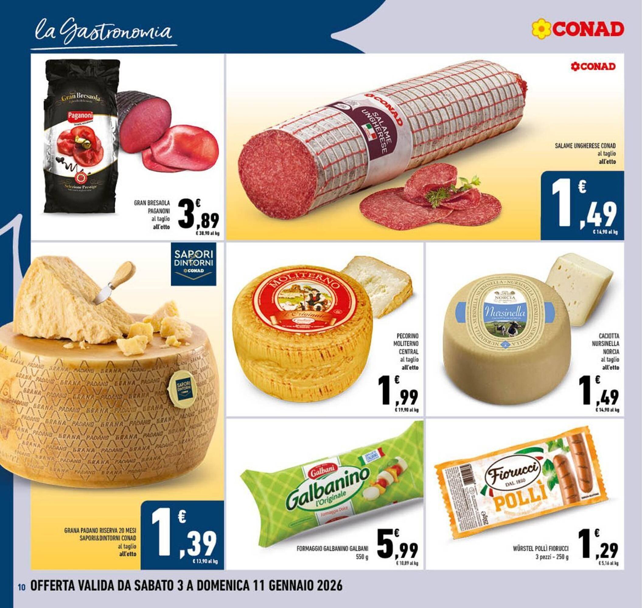 Volantino Conad (2026-01-03 - 2026-01-11)