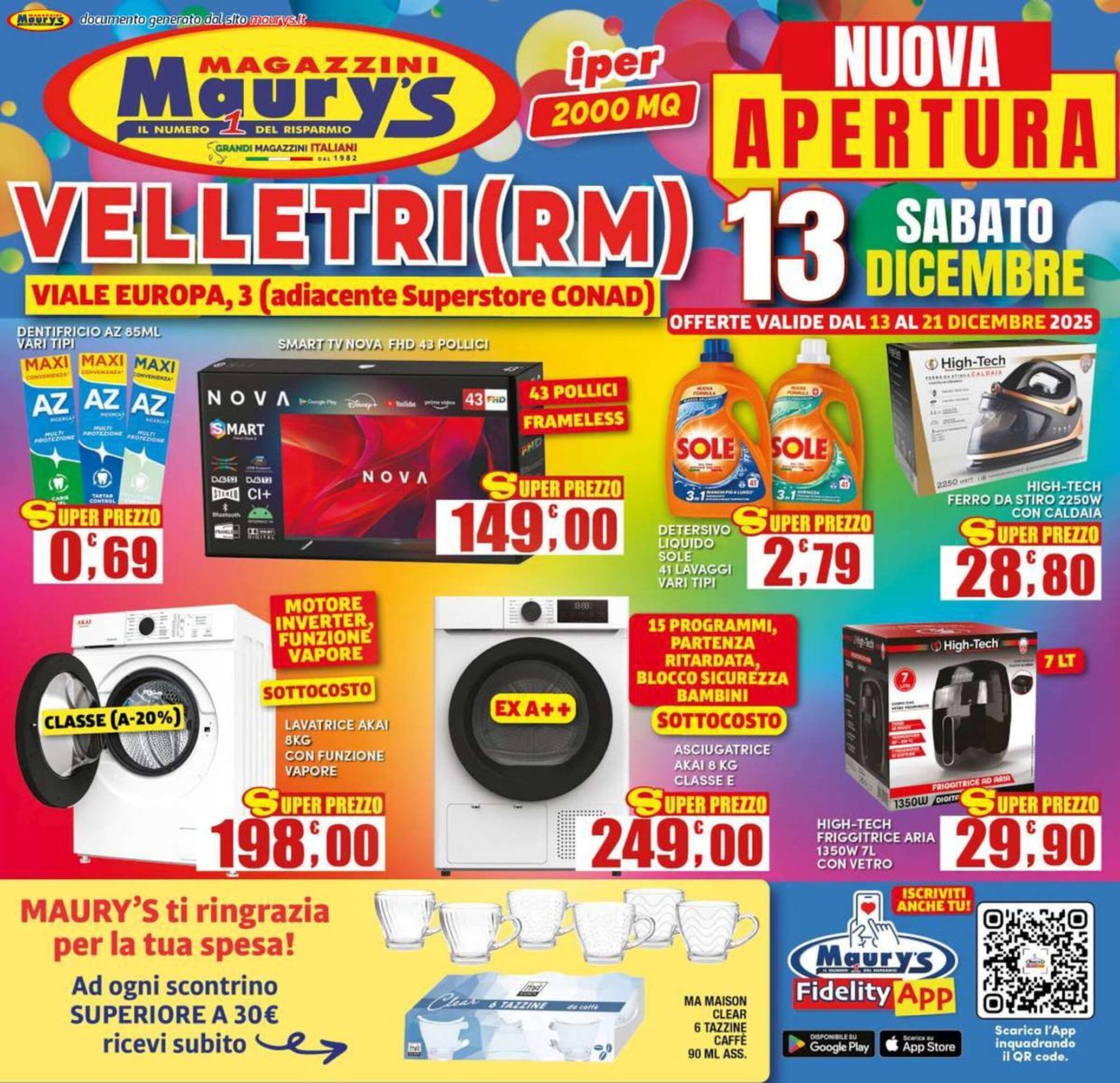 Volantino Maury&#039;s (2025-12-13 - 2025-12-21)