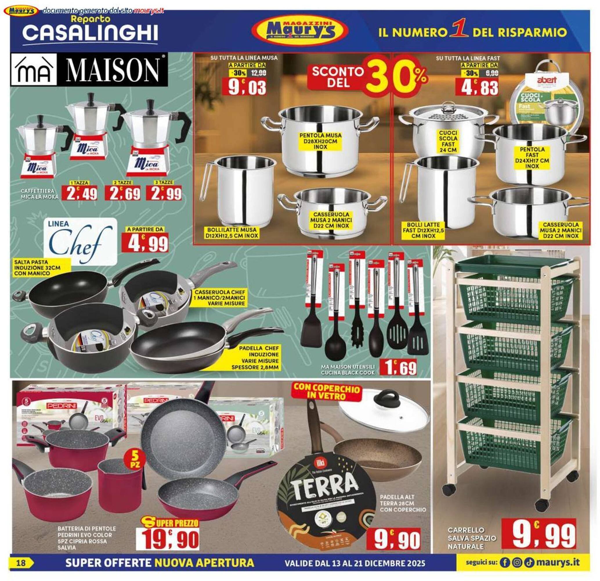 Volantino Maury&#039;s (2025-12-13 - 2025-12-21)