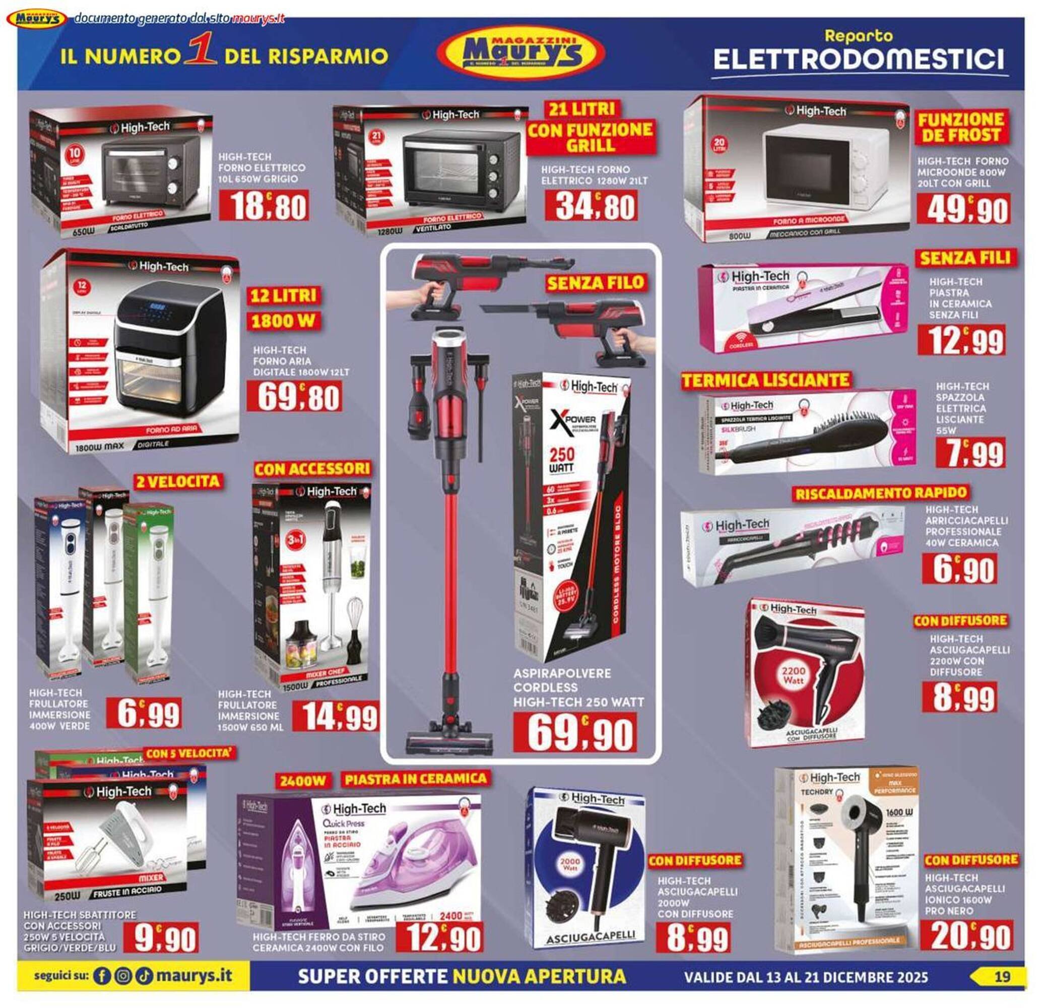 Volantino Maury&#039;s (2025-12-13 - 2025-12-21)