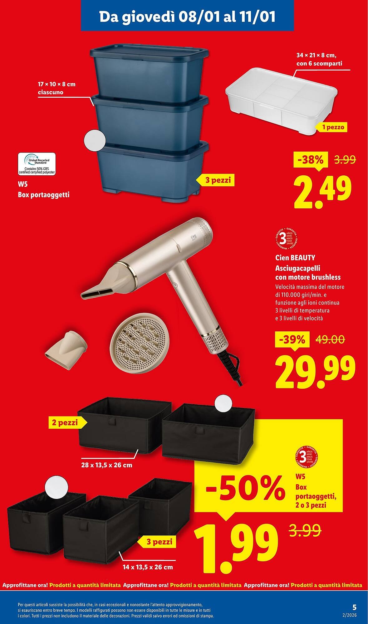 Volantino Lidl (2026-01-08 - 2026-01-11)