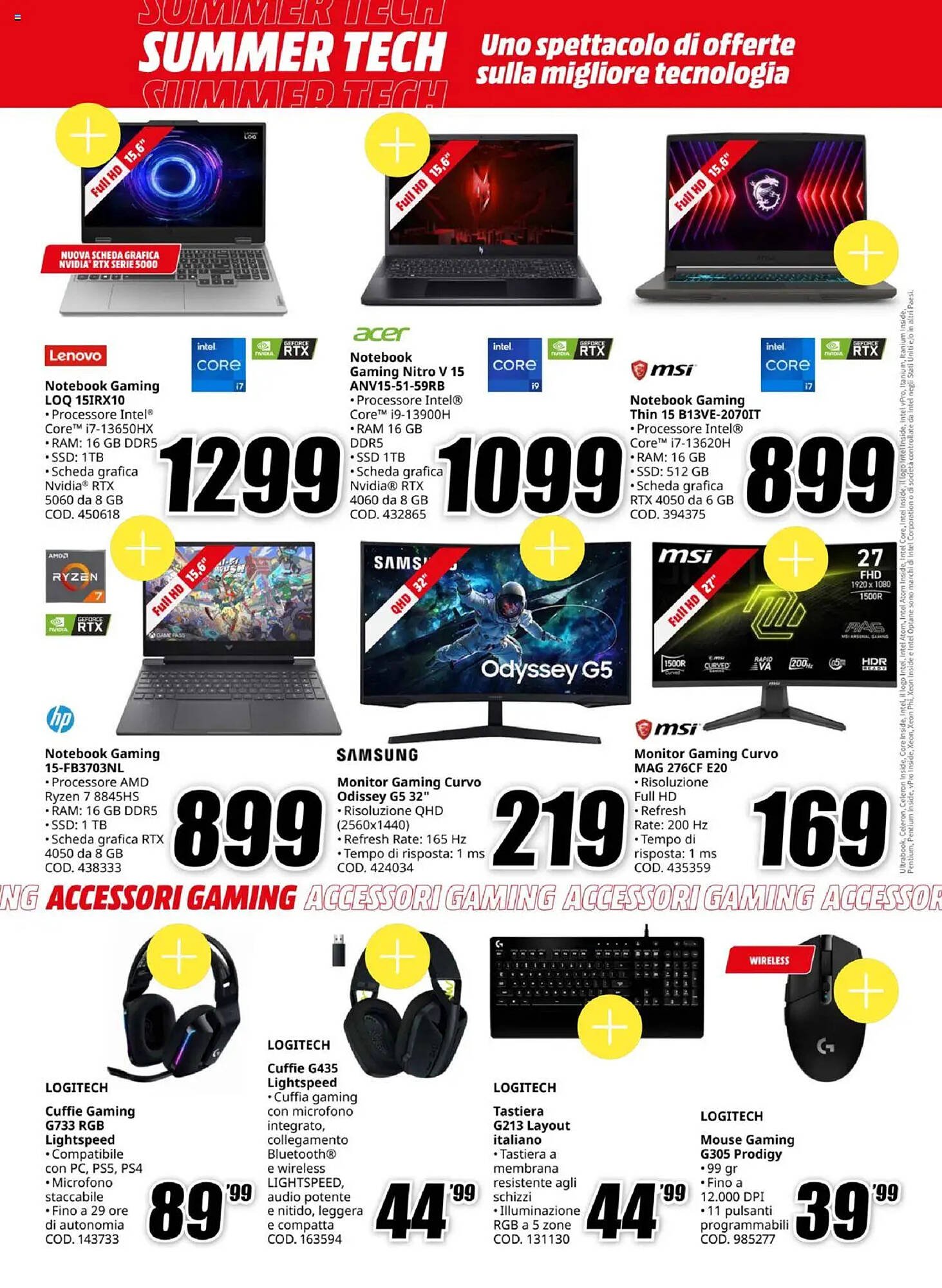 Volantino MediaWorld (2025-08-11 - 2025-08-20)