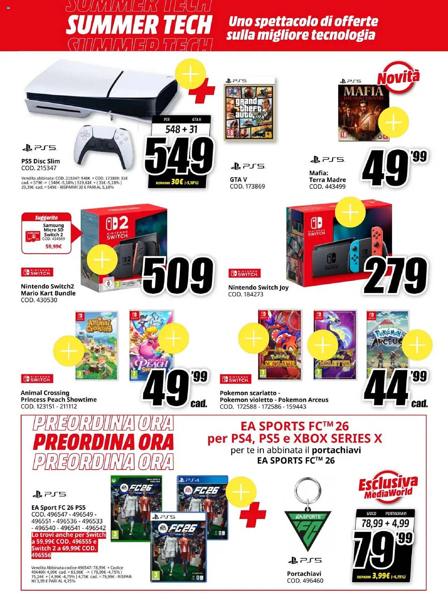 Volantino MediaWorld (2025-08-11 - 2025-08-20)
