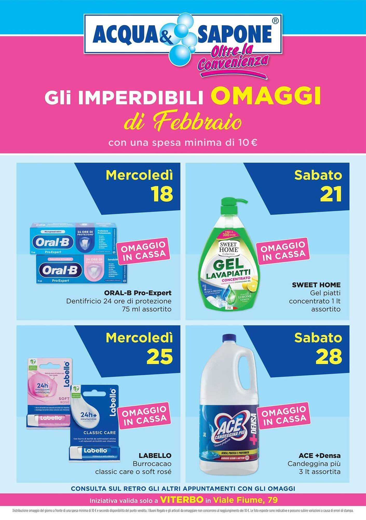 Volantino Acqua &amp; Sapone (2026-02-04 - 2026-02-14)