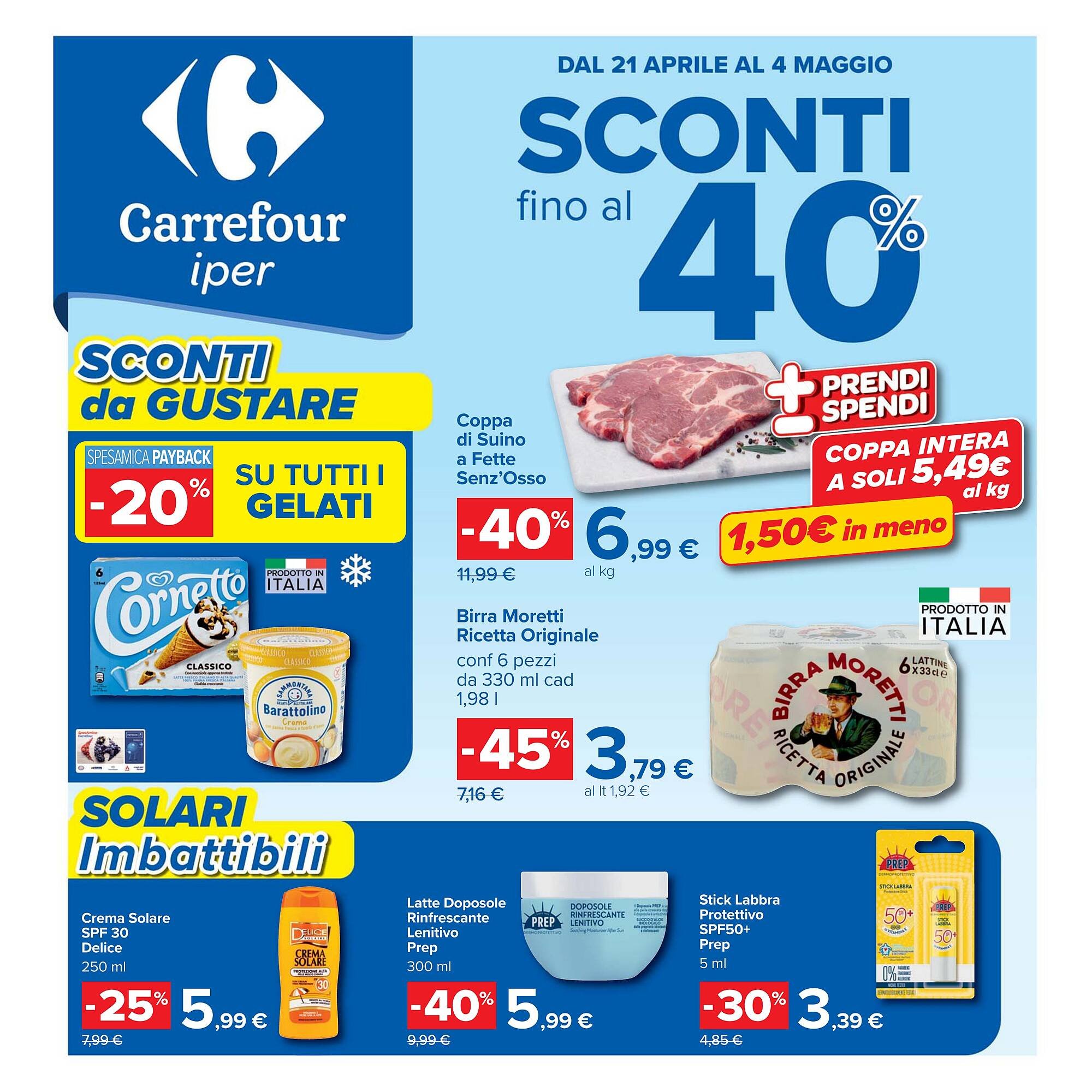 Volantino Carrefour (2026-04-21 - 2026-05-04)