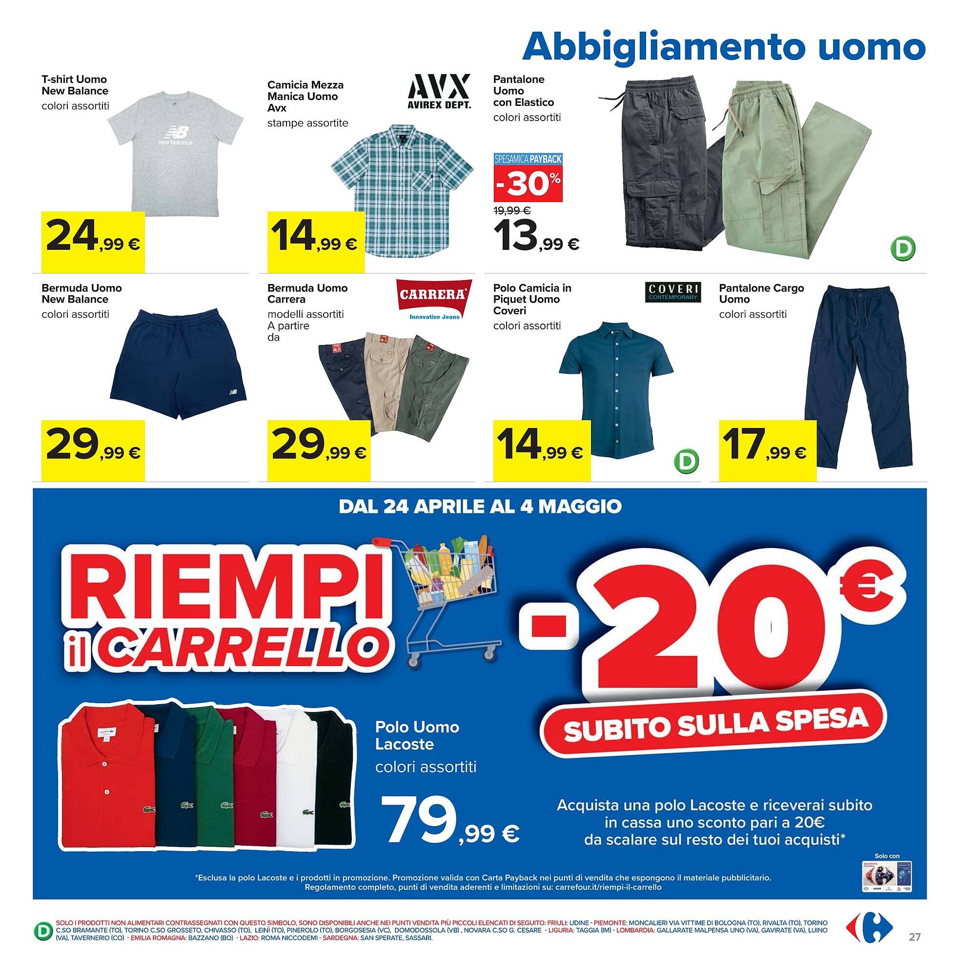 Volantino Carrefour (2026-04-21 - 2026-05-04)