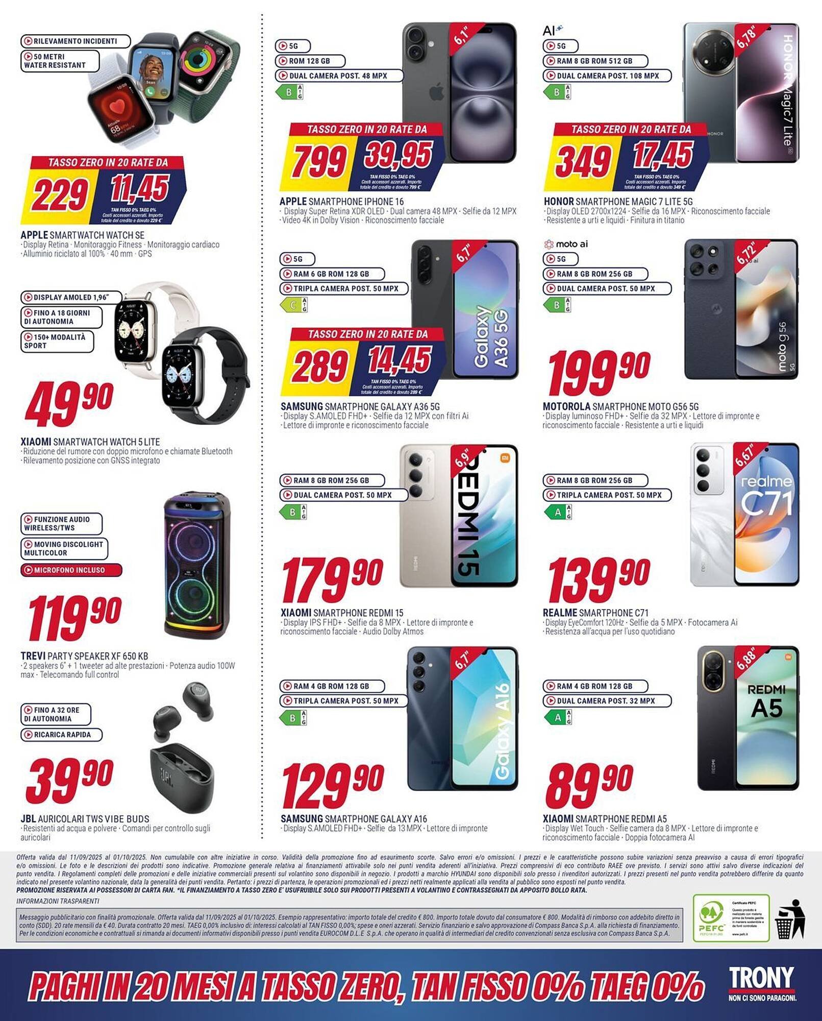Volantino Trony (2025-09-11 - 2025-10-01)